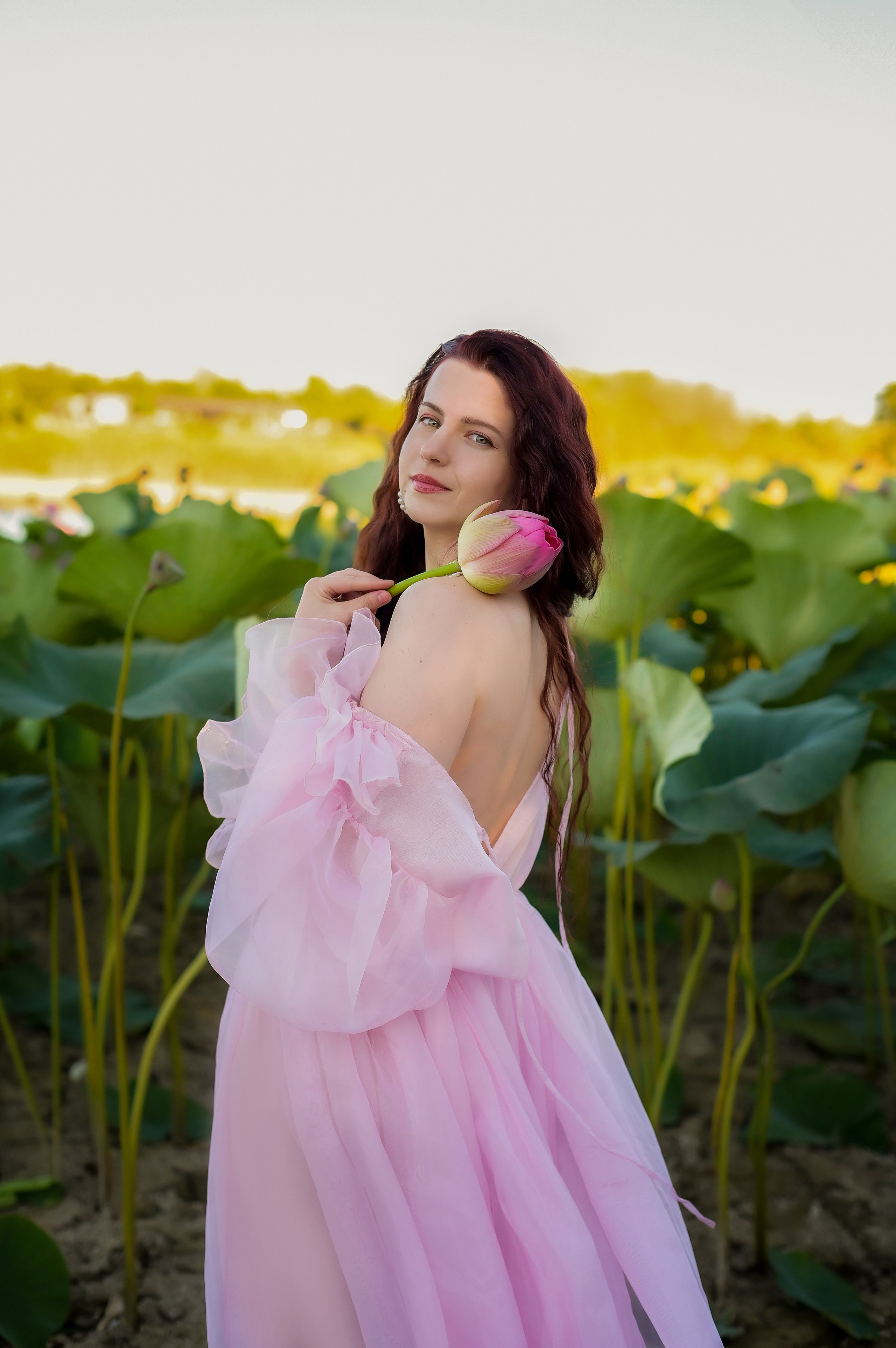 Лотосы. Семейный и детский фотограф Анапа