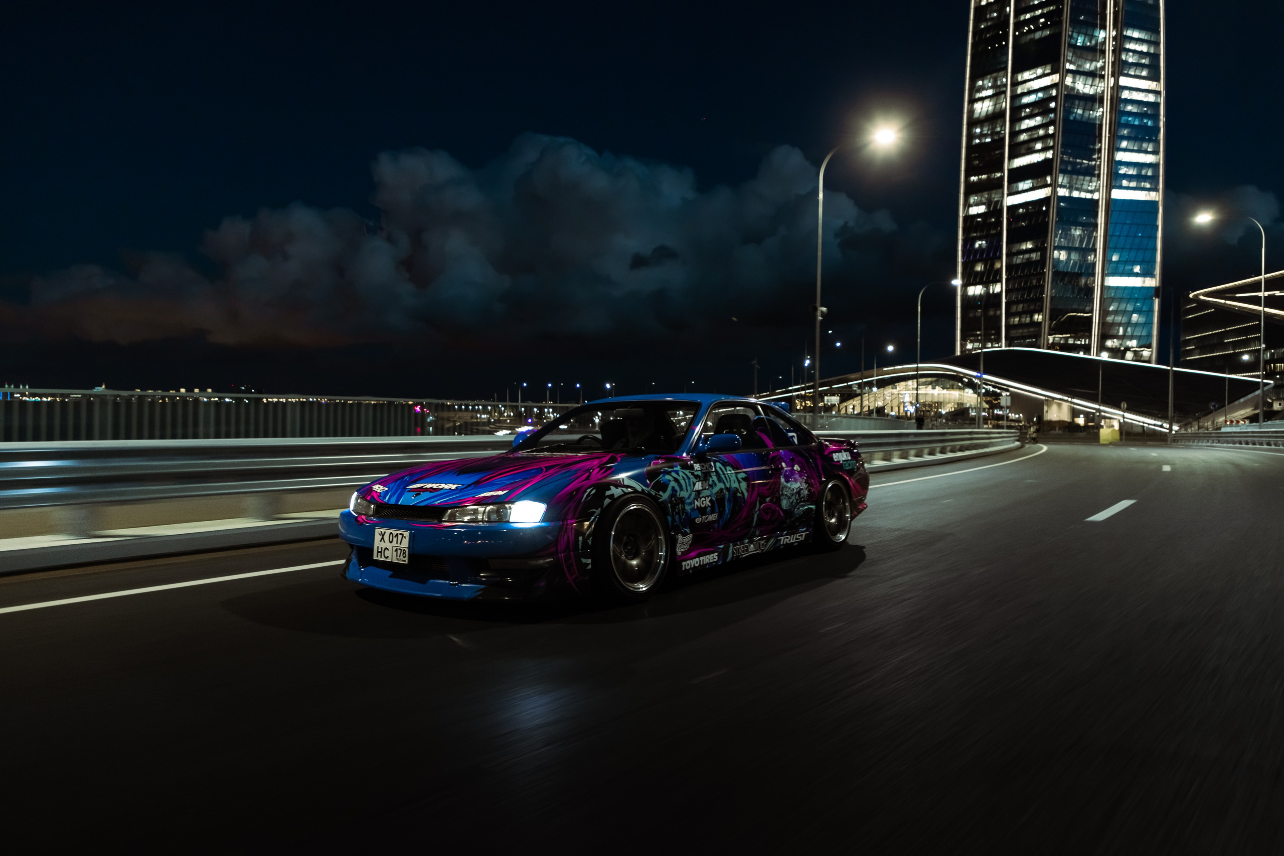 Nissan Silvia s14. Автомобильный фотограф в Санкт-Петербурге — Илья Kaseone_1