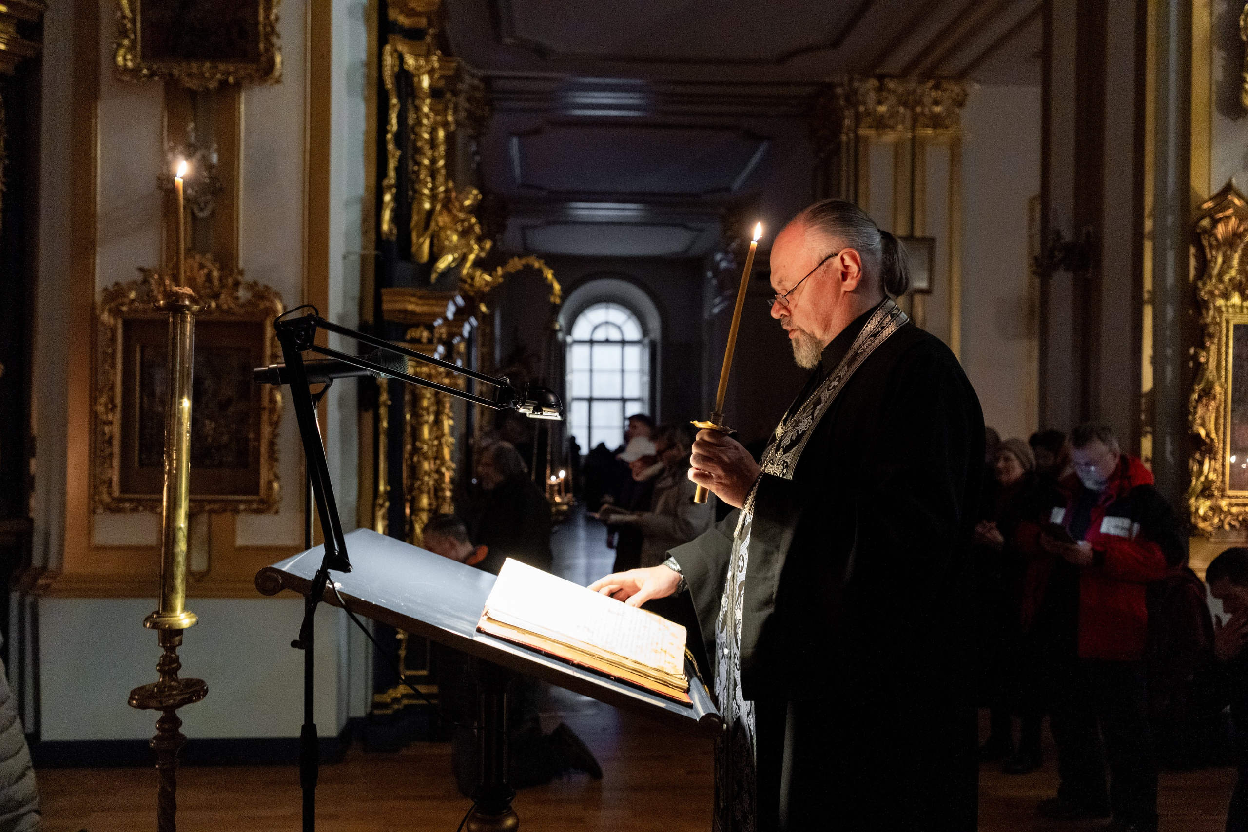 Великое повечерие с чтением Великого покаянного канона преп. Андрея Критского. НИКОЛО-БОГОЯВЛЕНСКИЙ МОРСКОЙ СОБОР