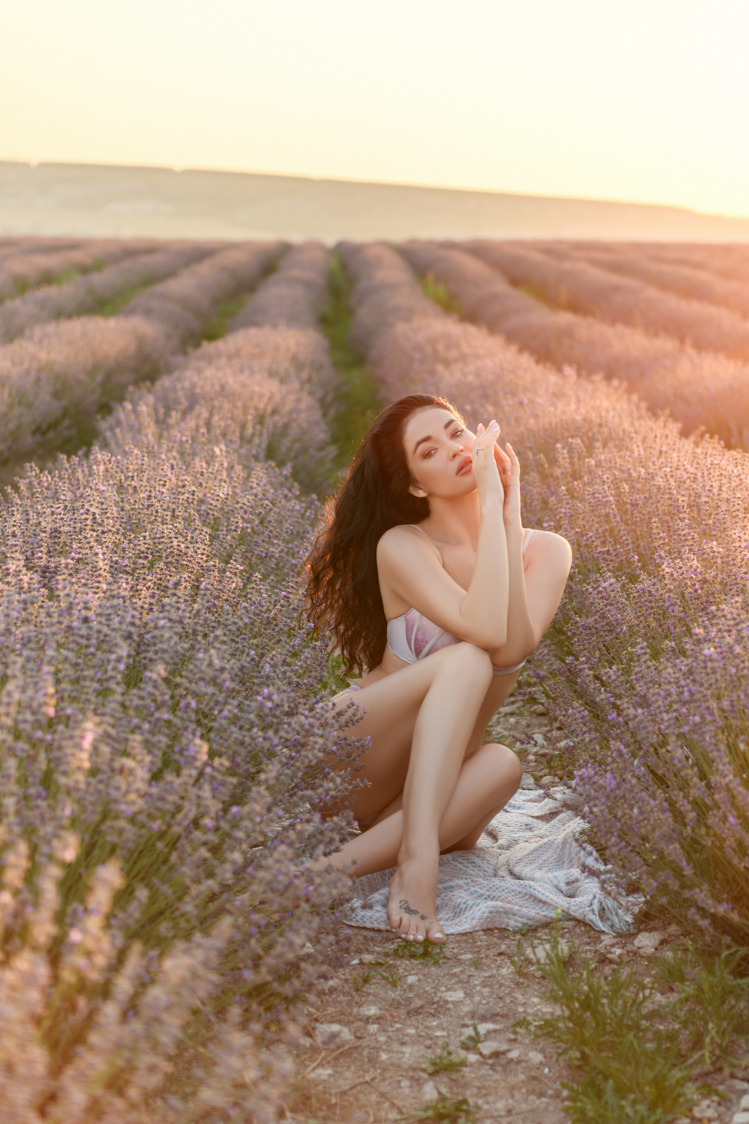 Лаванда / hot. Фотограф беременности в Крыму Бобкова Ирина