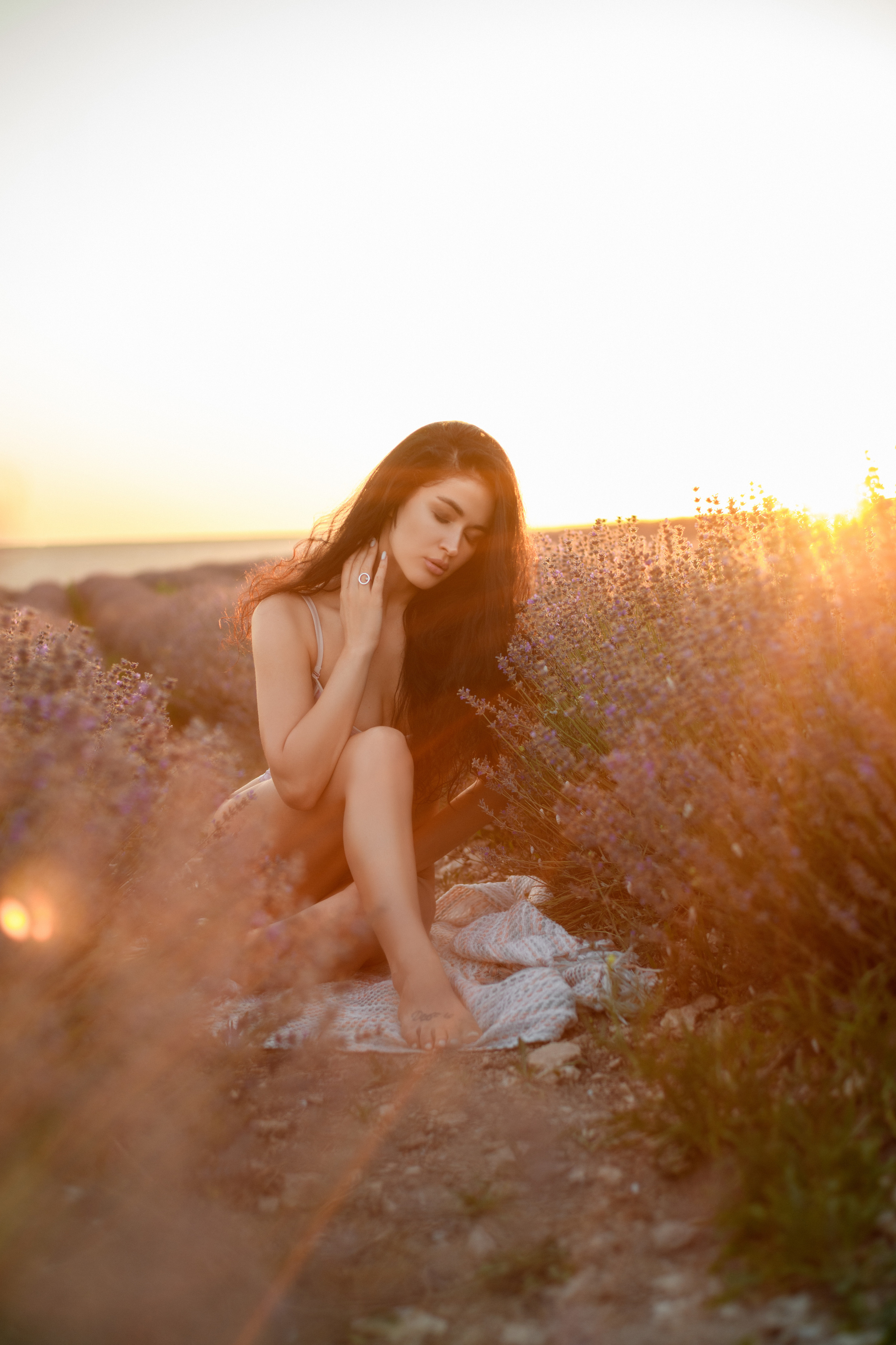 Лаванда / hot. Фотограф беременности в Крыму Бобкова Ирина