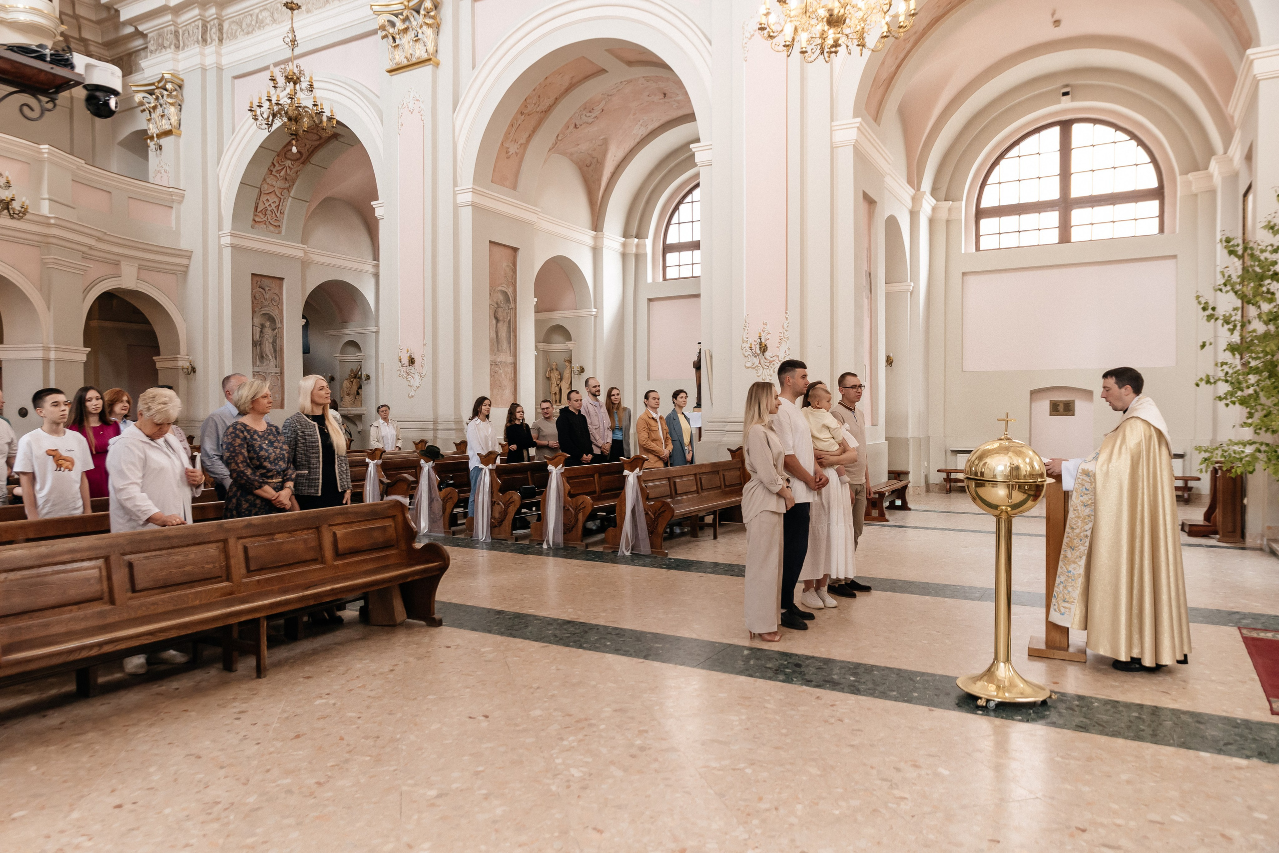 Крещение Макара. Семейный фотограф Минск Усова Ольга