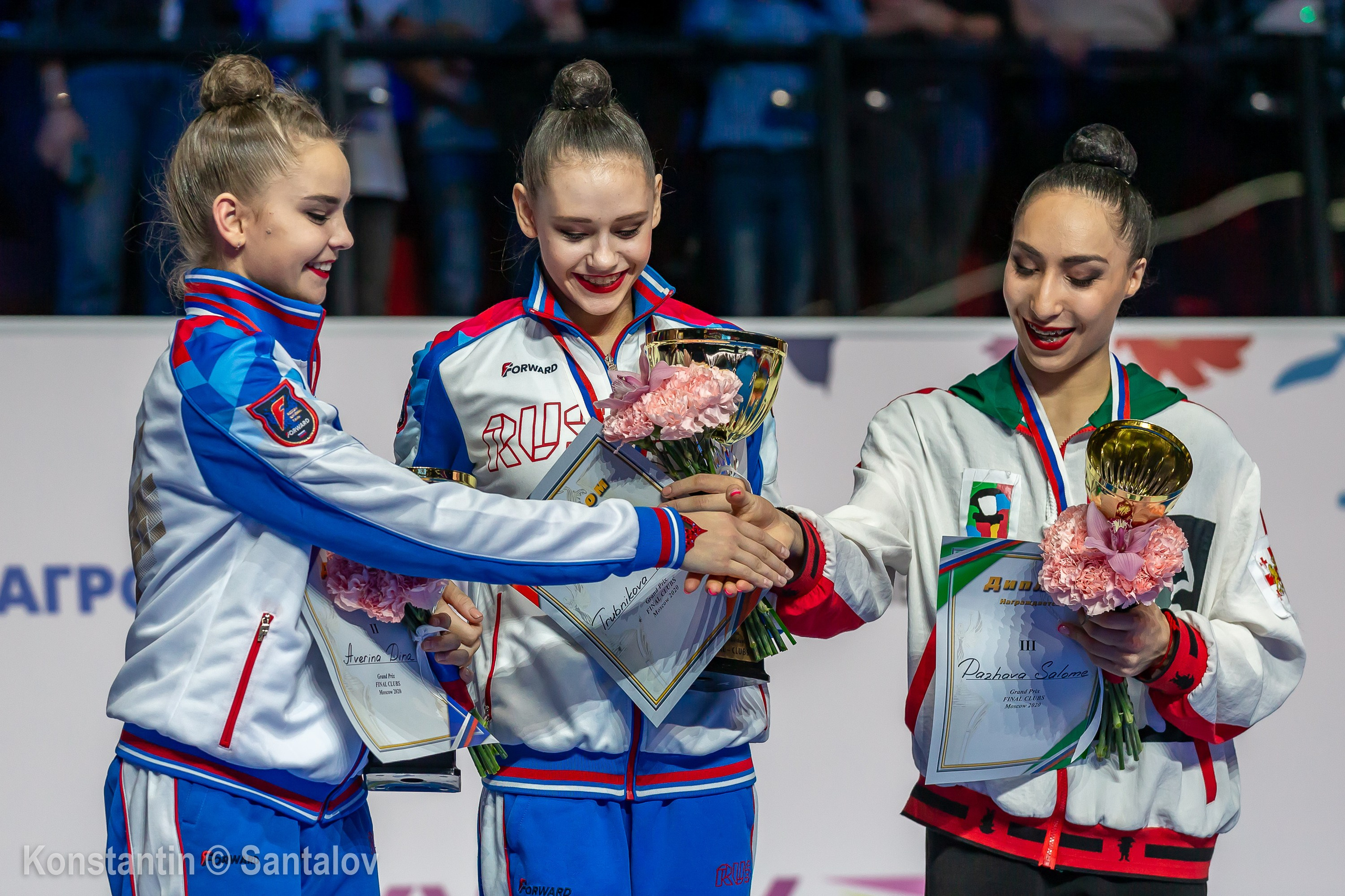 Grand Prix Moscow 2020, награждение. GYM-PHOTO. Спорт в кадре