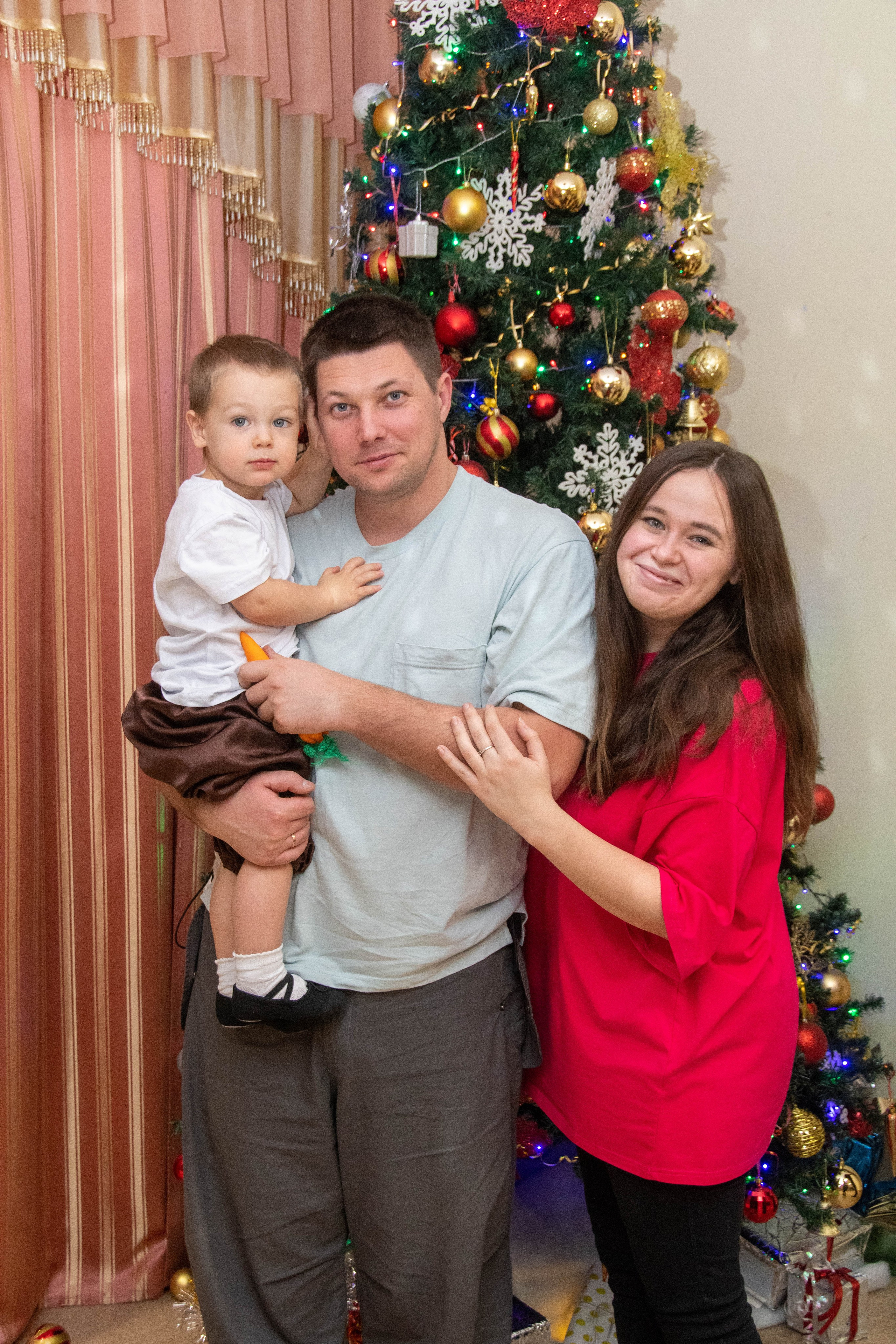 2023 Новый год. Акварель, Первомайка. Репортажный и детский фотограф в Новосибирске