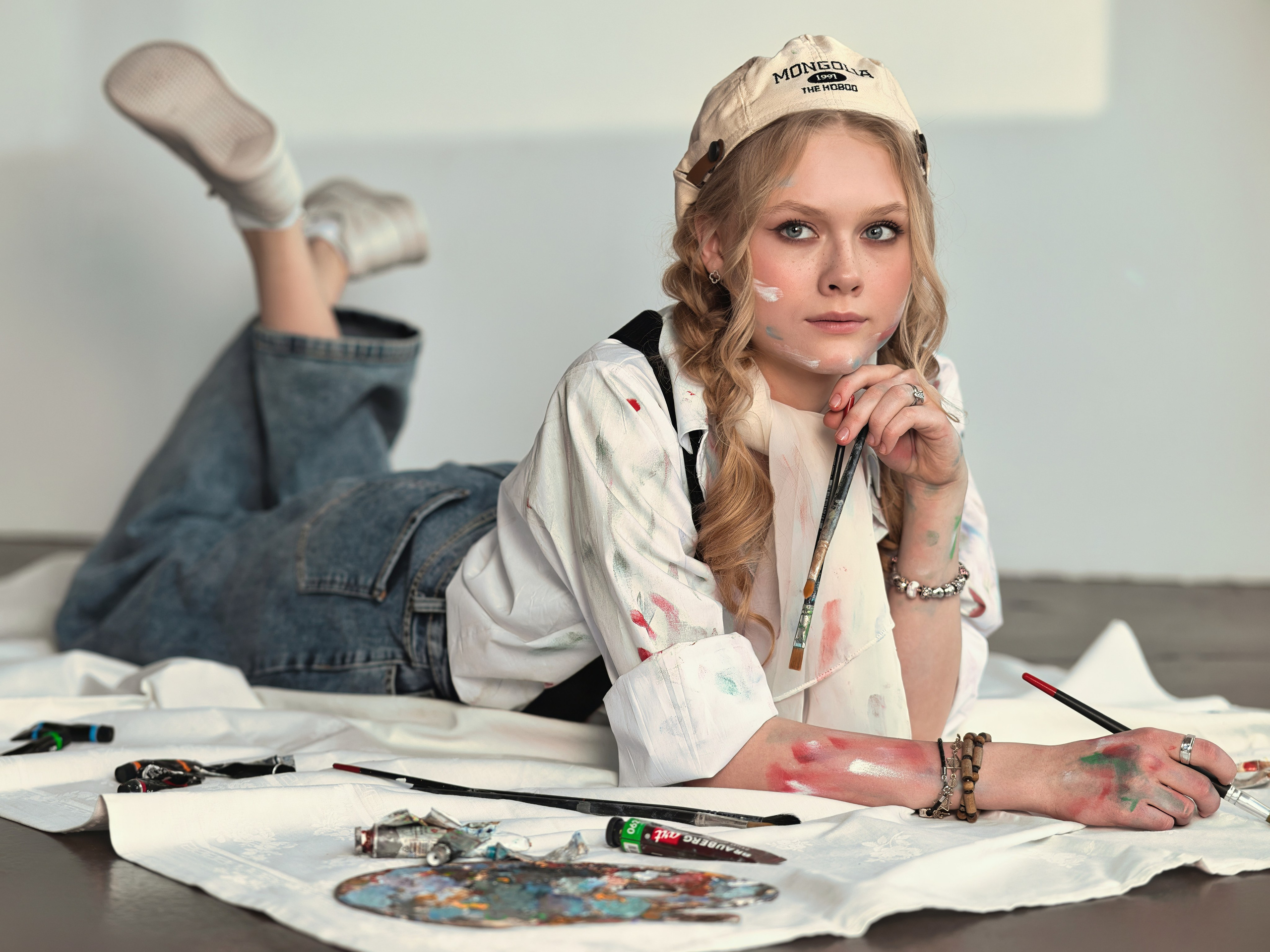 Художница. Фотограф Денис Кривопусков