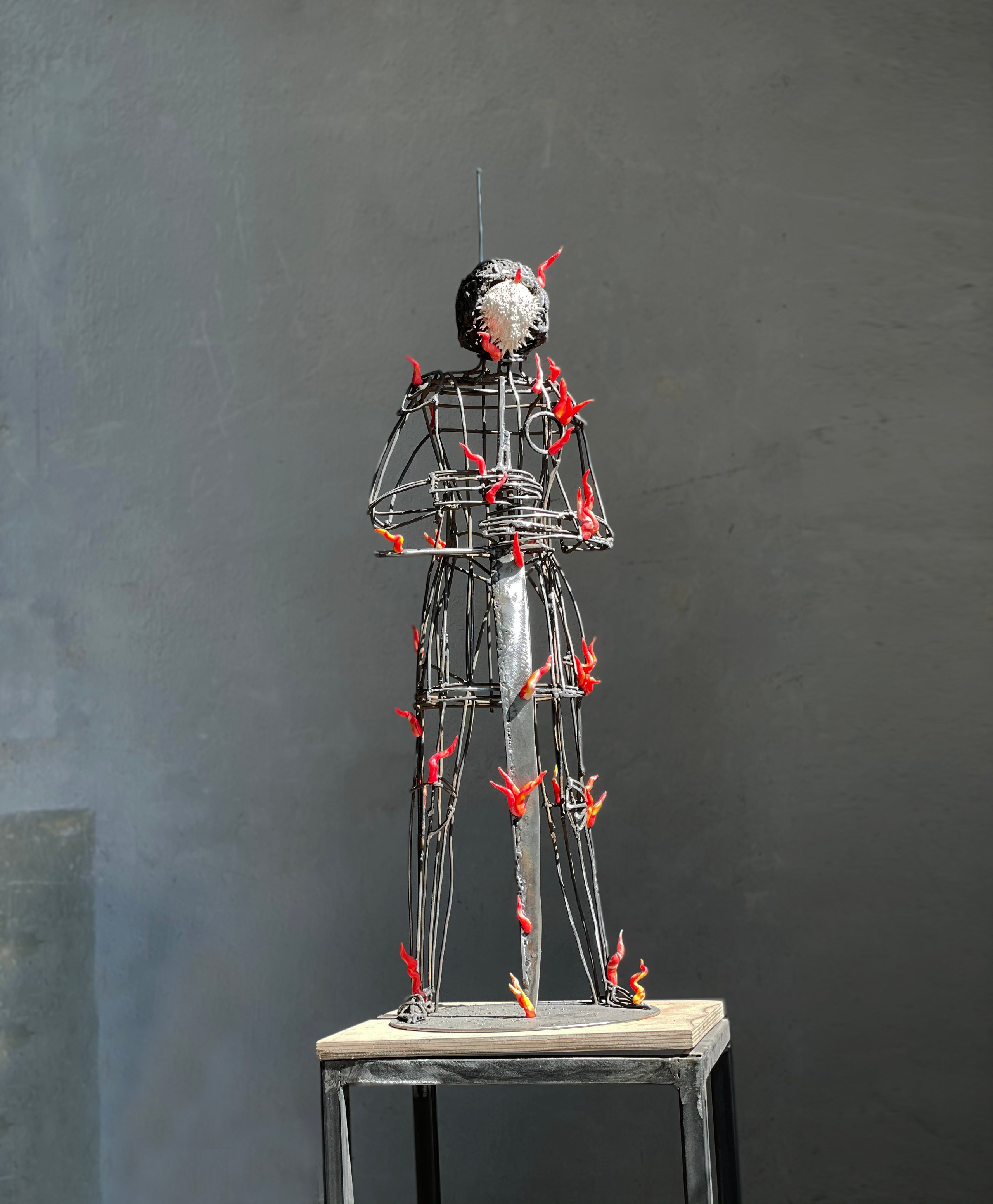 Жанна д’Арк_ Jeanne d'Arc_2020. Художник — скульптор Антонина Фатхуллина