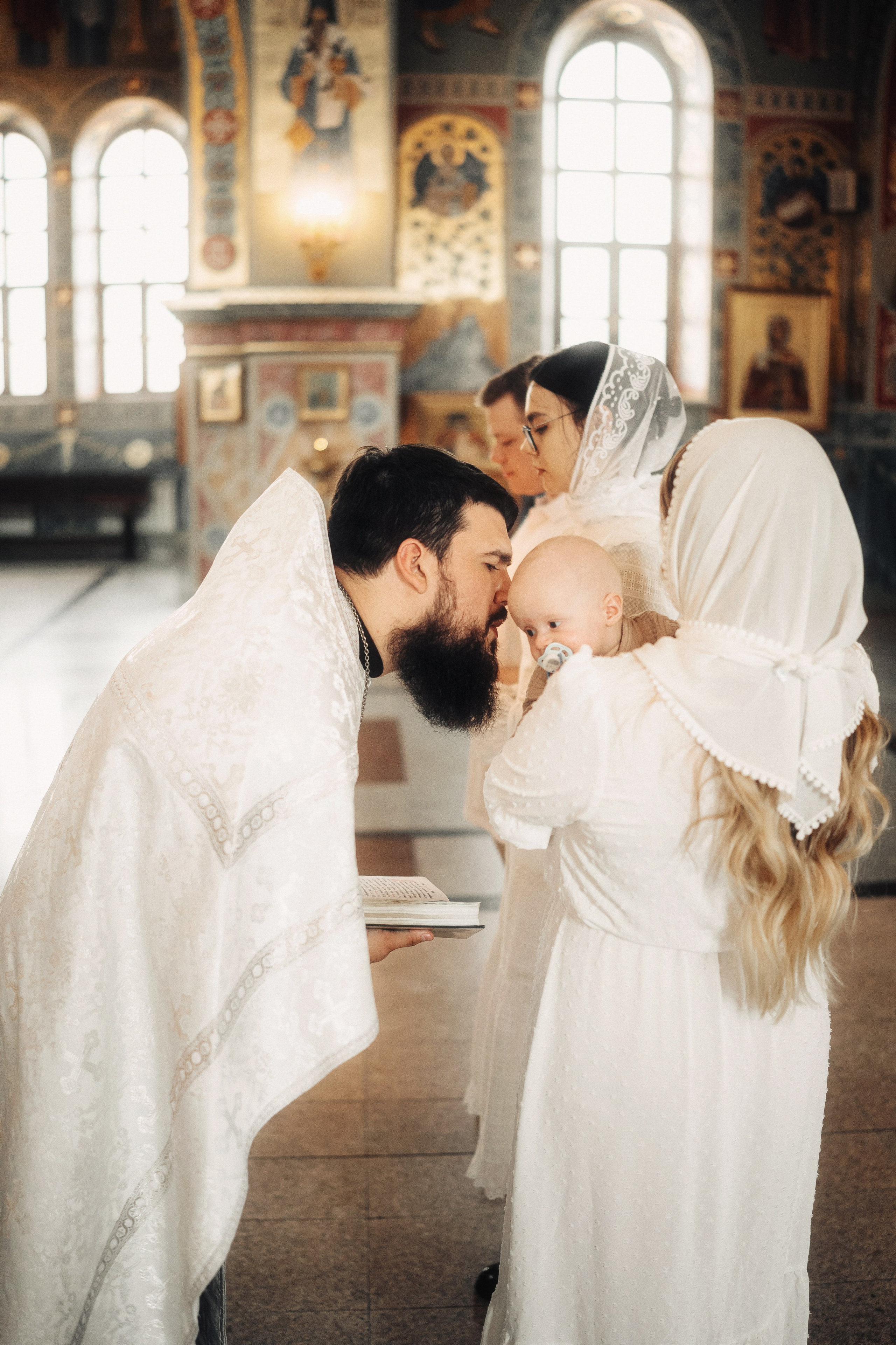 Крещение в храме Всецарица. Свадебный и репортажный фотограф в Воронеже Роман Янко