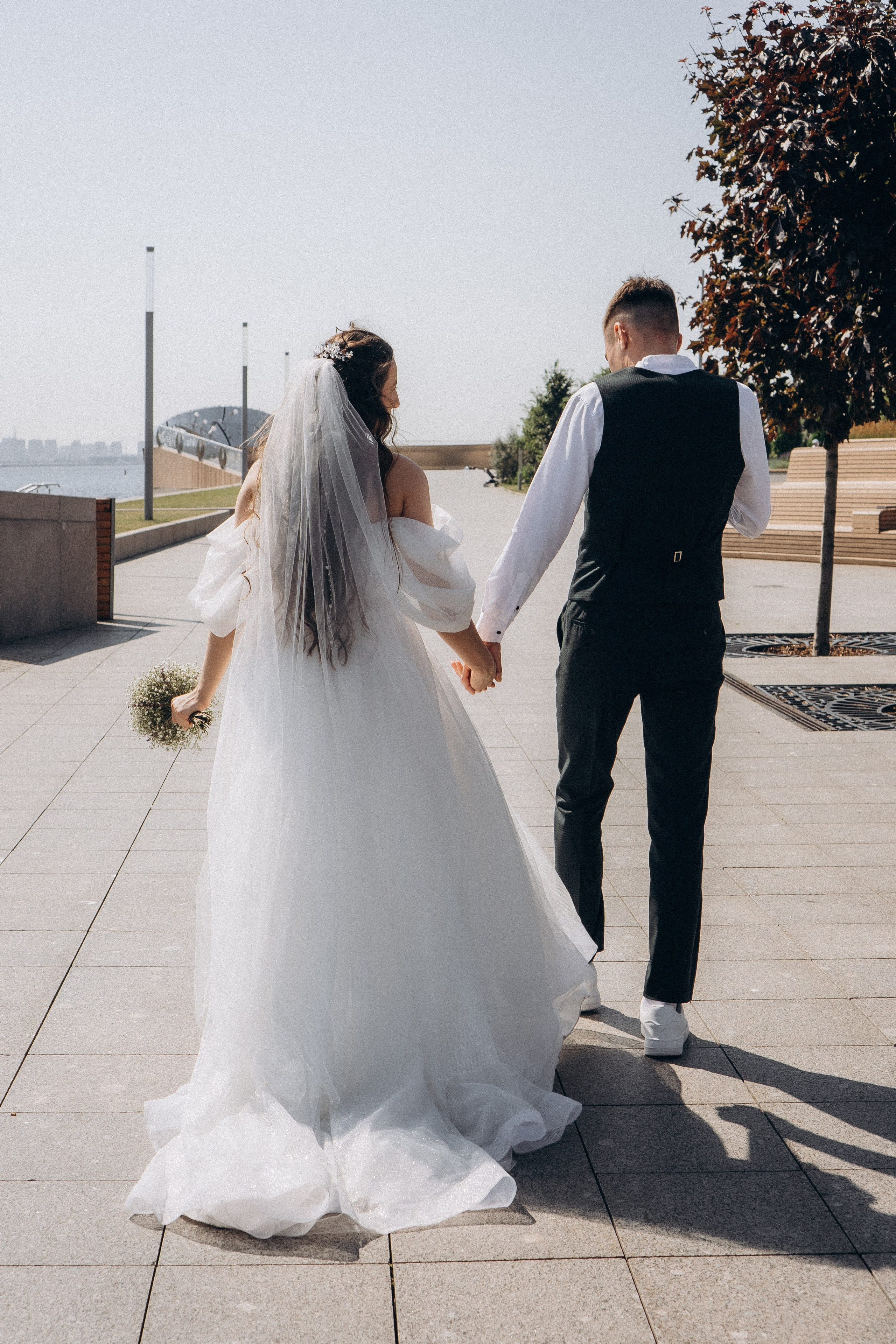 СВАДЕБНАЯ СЬЕМК В ПАРКЕ 300-ЛЕТИЯ. Профессиональный фотограф, Санкт-Петербург — Виктория Богомолова