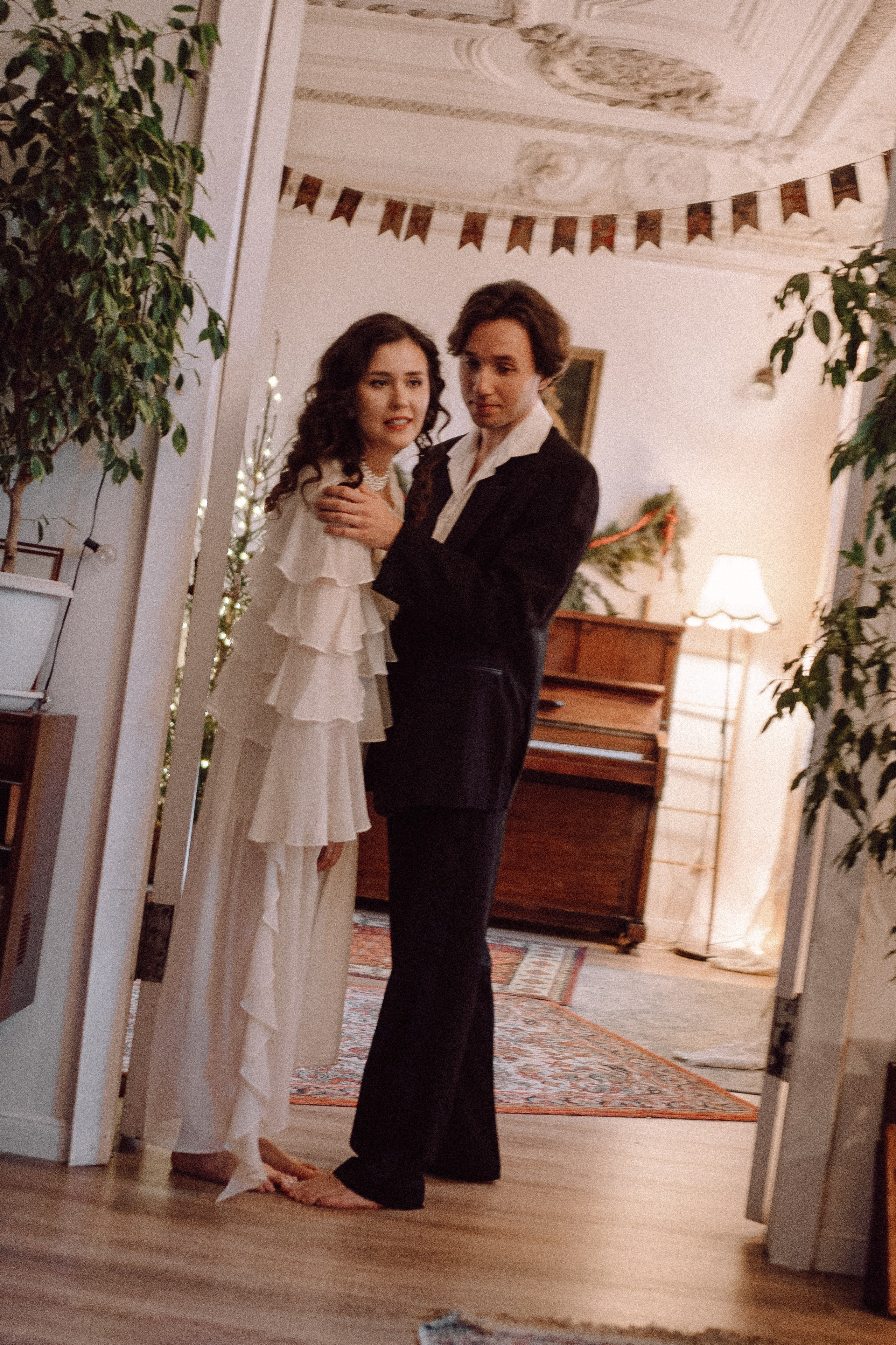 УТРО ЖЕНИХА И НЕВЕСТЫ В ФОТОСТУДИИ И ОСНОВНАЯ ФОТОСЕСИСИЯ ЗИМОЙ. Профессиональный фотограф, Санкт-Петербург — Виктория Богомолова