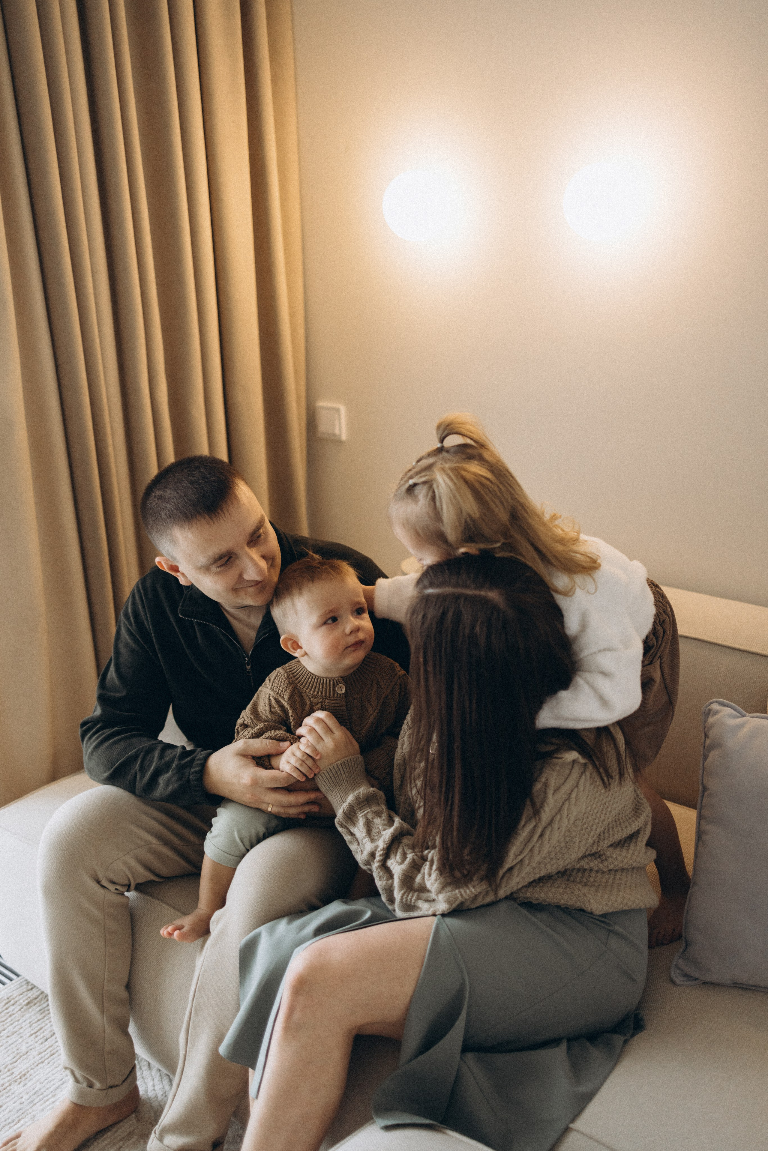 Новый года дома. Семейный и детский фотограф в Тюмени Вика Алленова