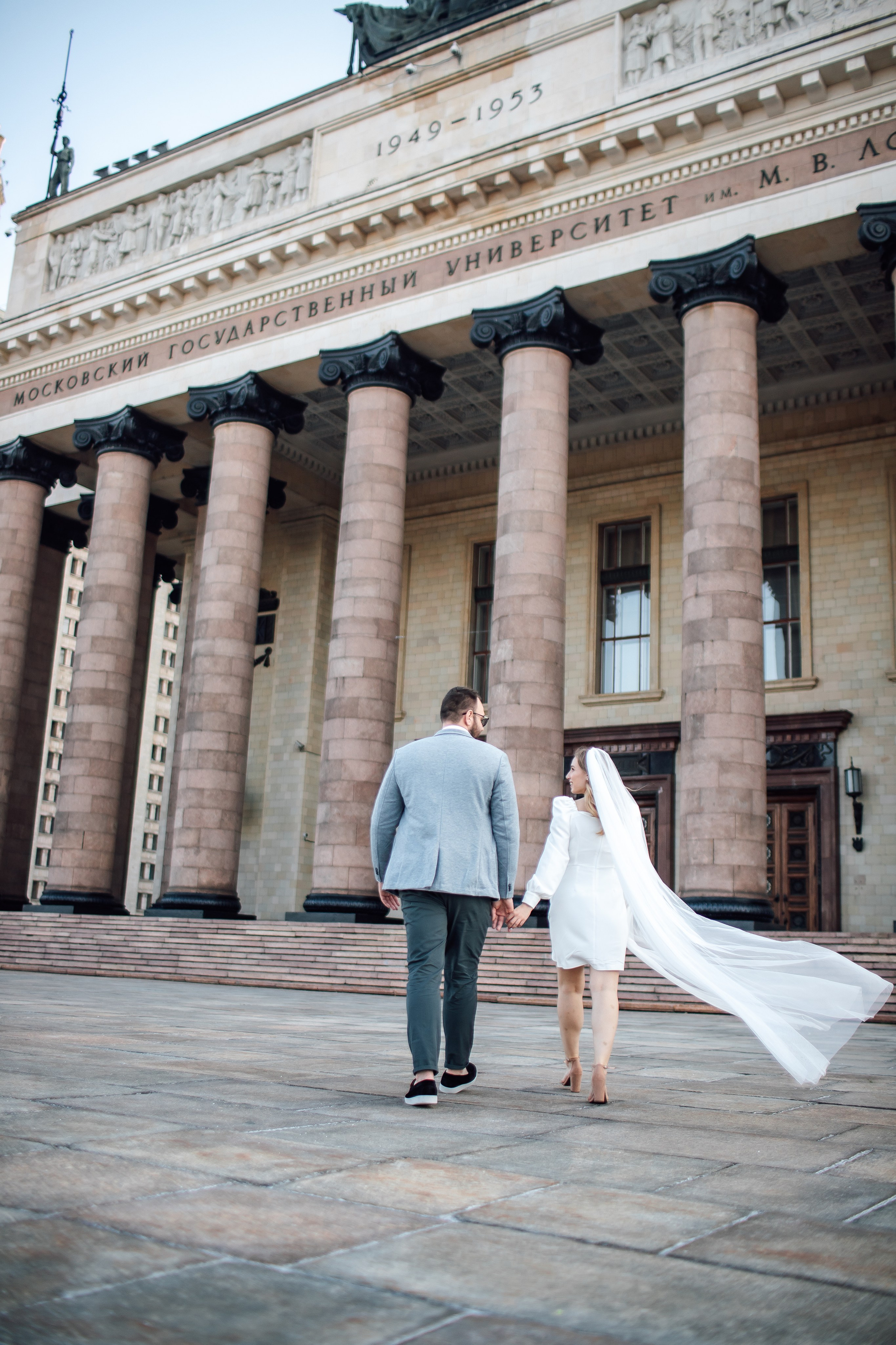Лав стори на фоне МГУ love story. Ваш фотограф в Москве — Зернова Лидия