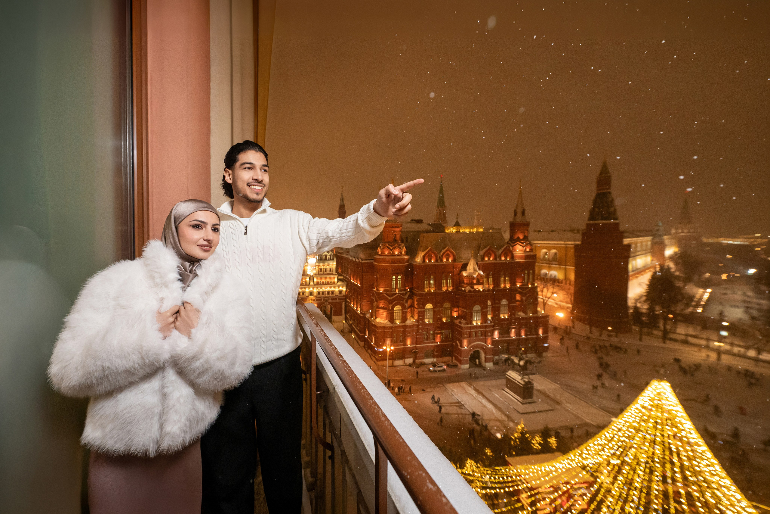 «Зима в Москве» Ближний Восток. Коммерческий, репортажный фотограф в Москве Лейла Мару