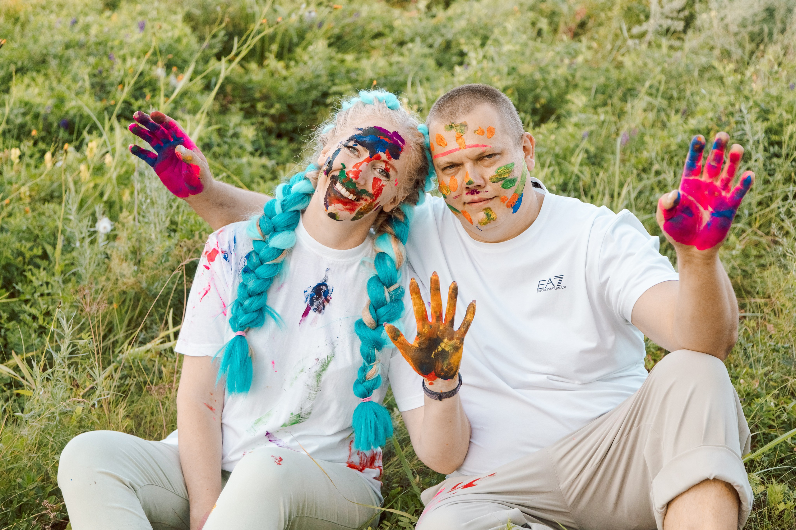 Семейная фотосессия на природе летом. Семейный и детский фотограф в Красноярске Ольга Гаврикова