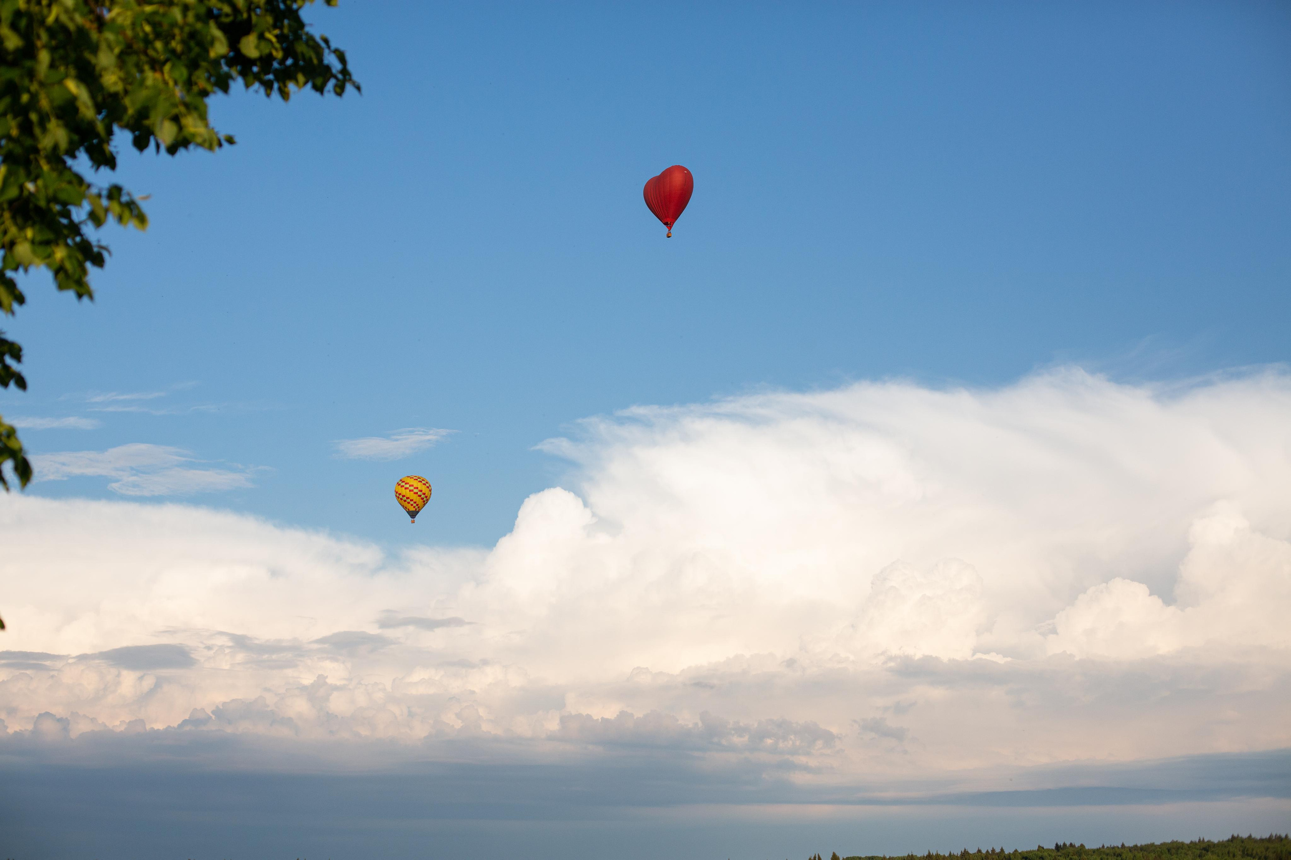 Воздушный шар. Свадебный и семейный фотограф