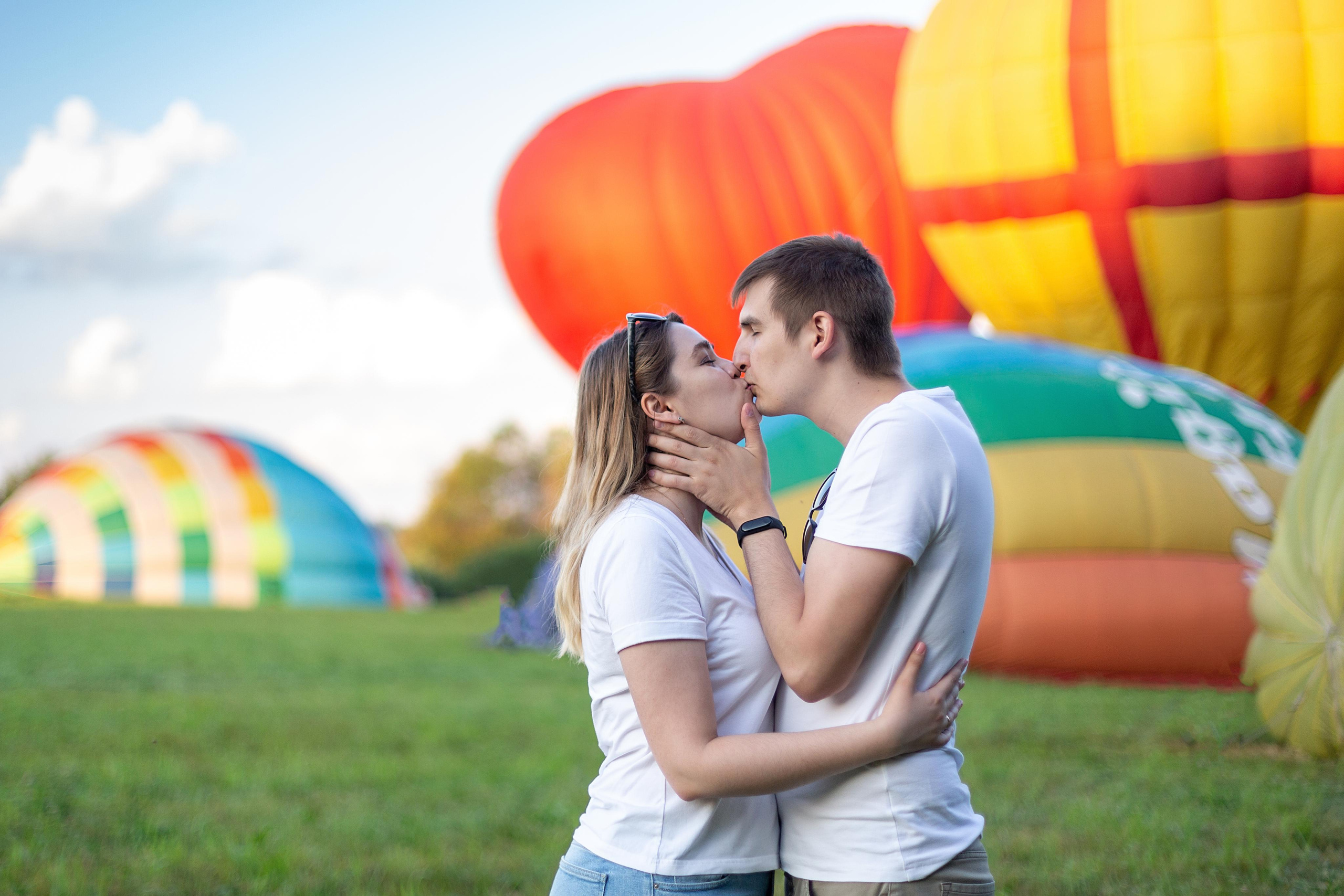Воздушный шар. Свадебный и семейный фотограф