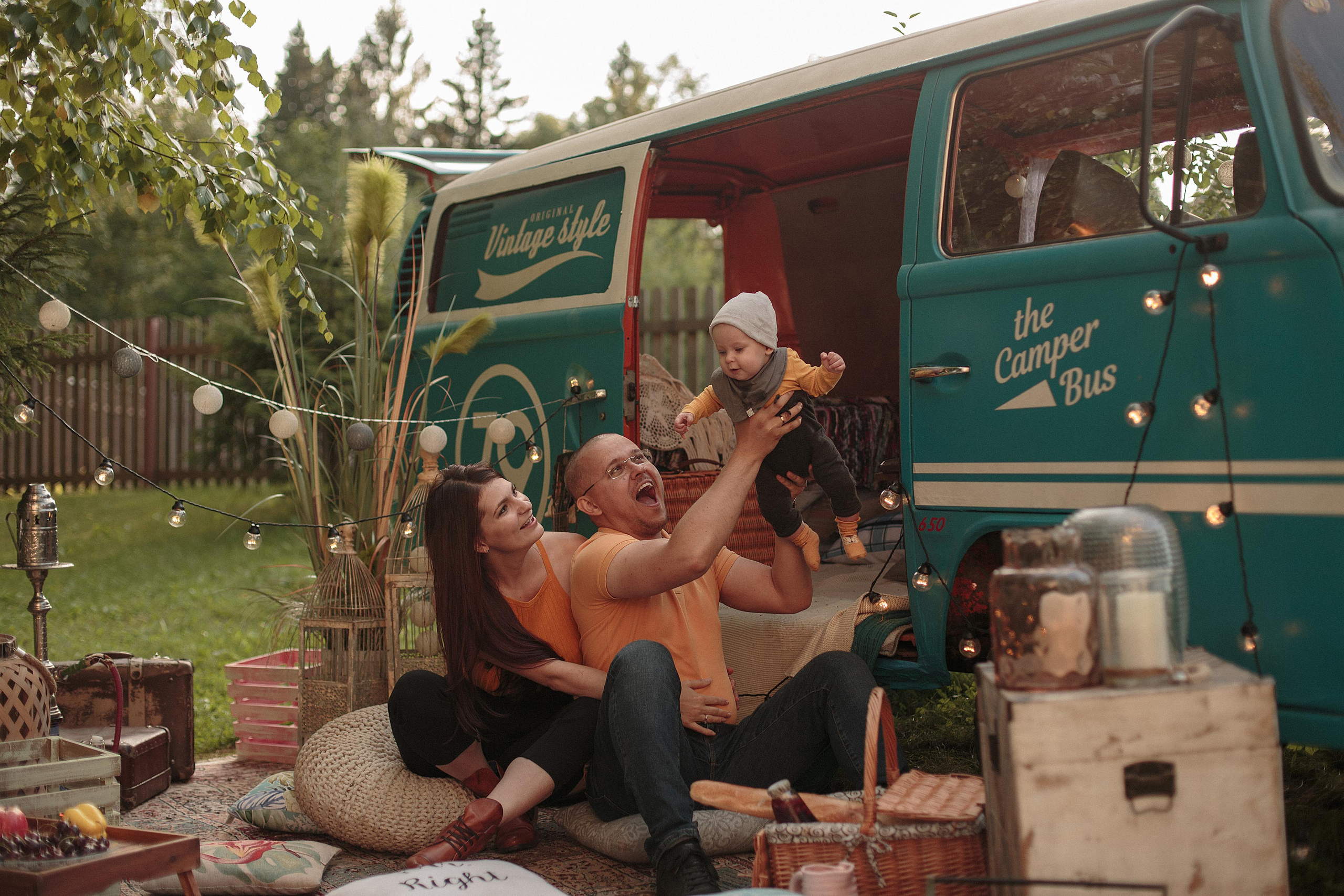 Первый пикник. Свадебный и семейный фотограф