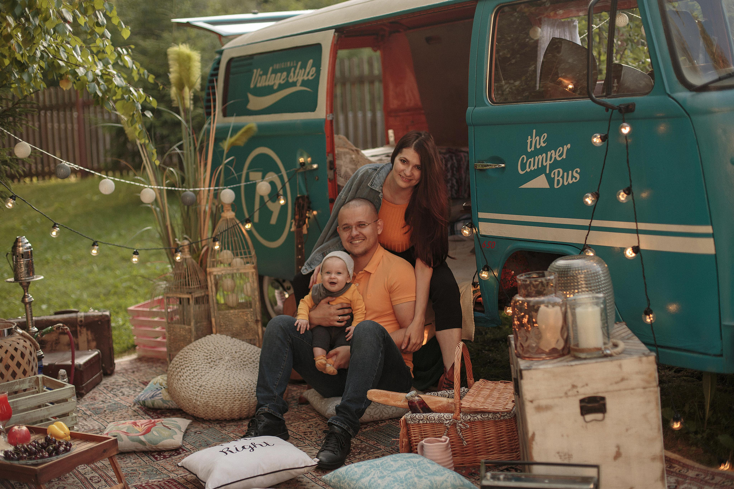 Первый пикник. Свадебный и семейный фотограф