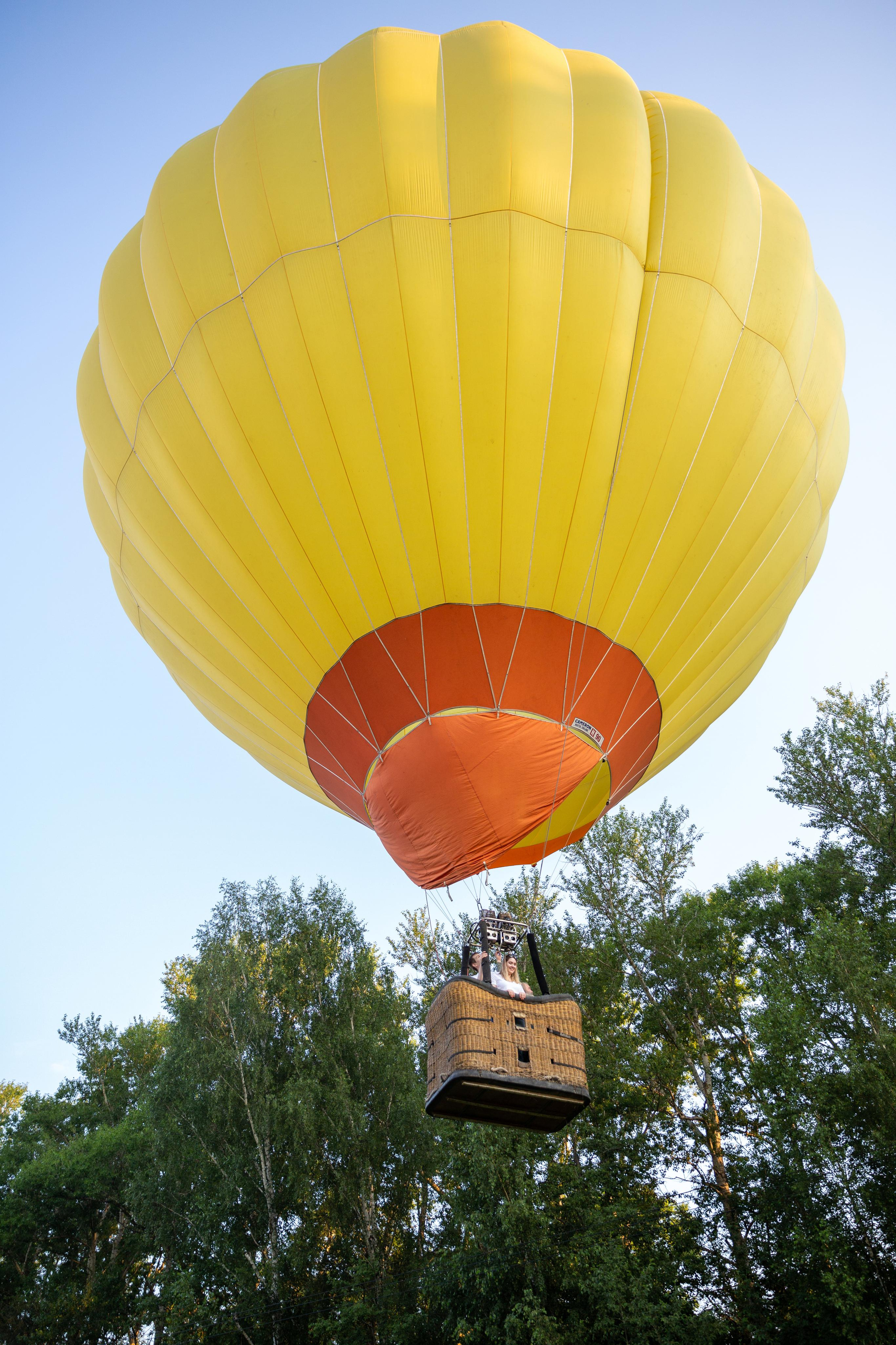 Воздушный шар. Свадебный и семейный фотограф