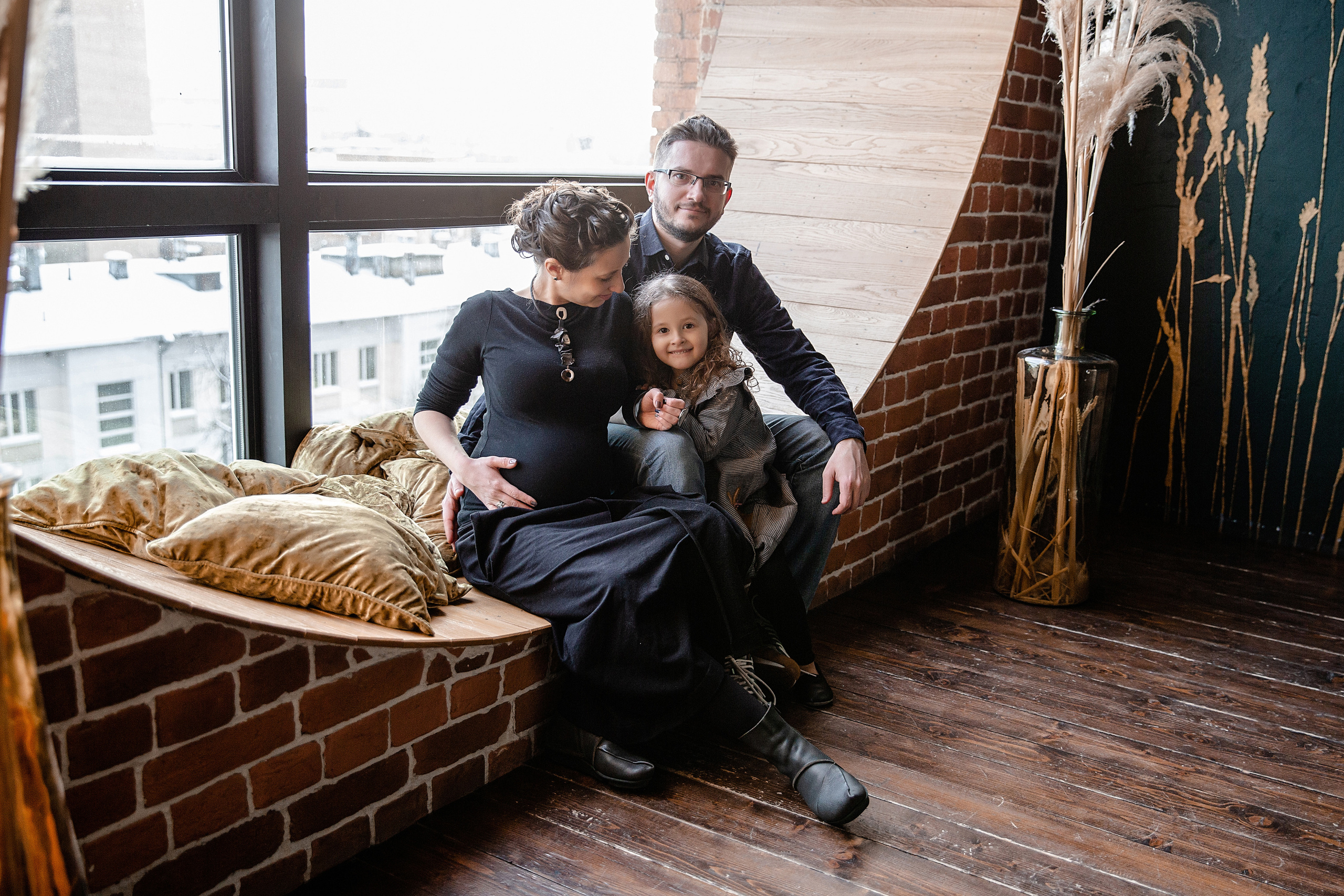 Ирина, Петр и Ева. Свадебный и семейный фотограф