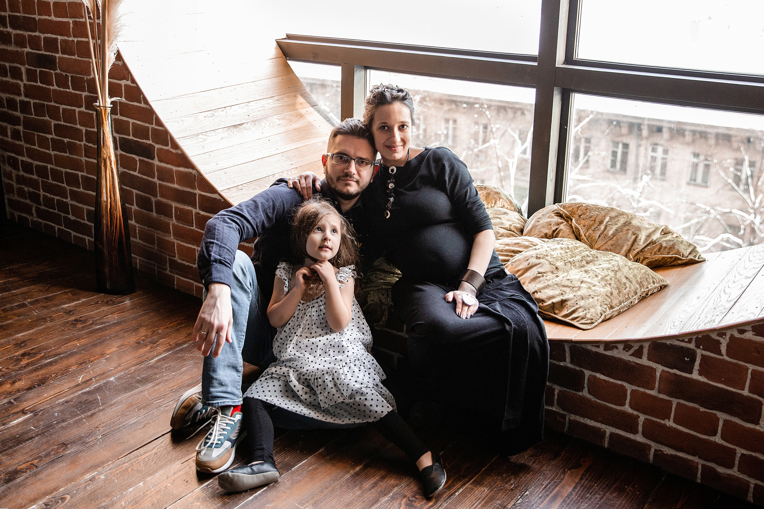 Ирина, Петр и Ева. Свадебный и семейный фотограф