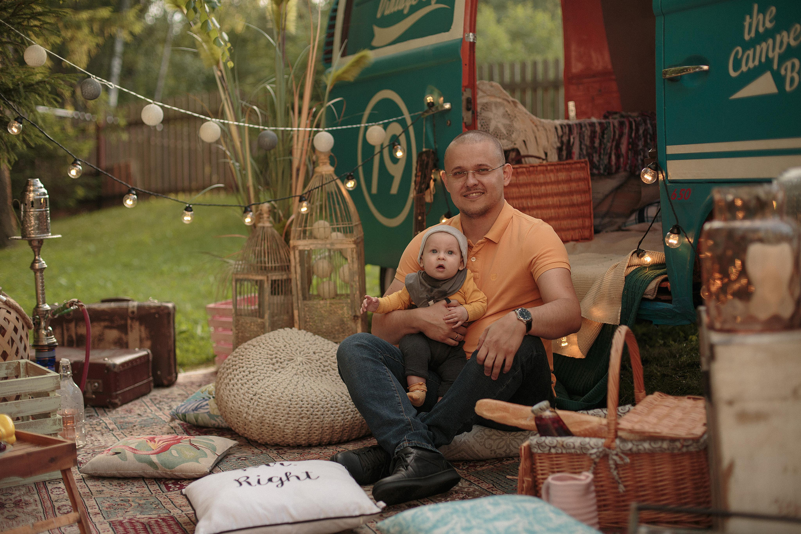 Первый пикник. Свадебный и семейный фотограф