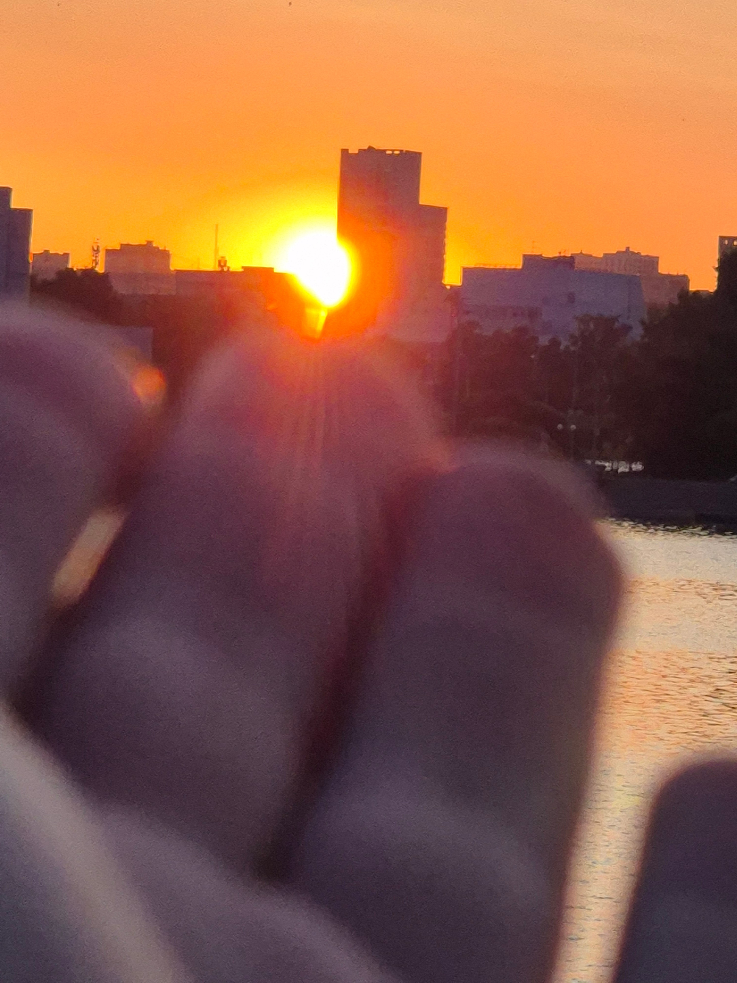 Восход солнца вручную