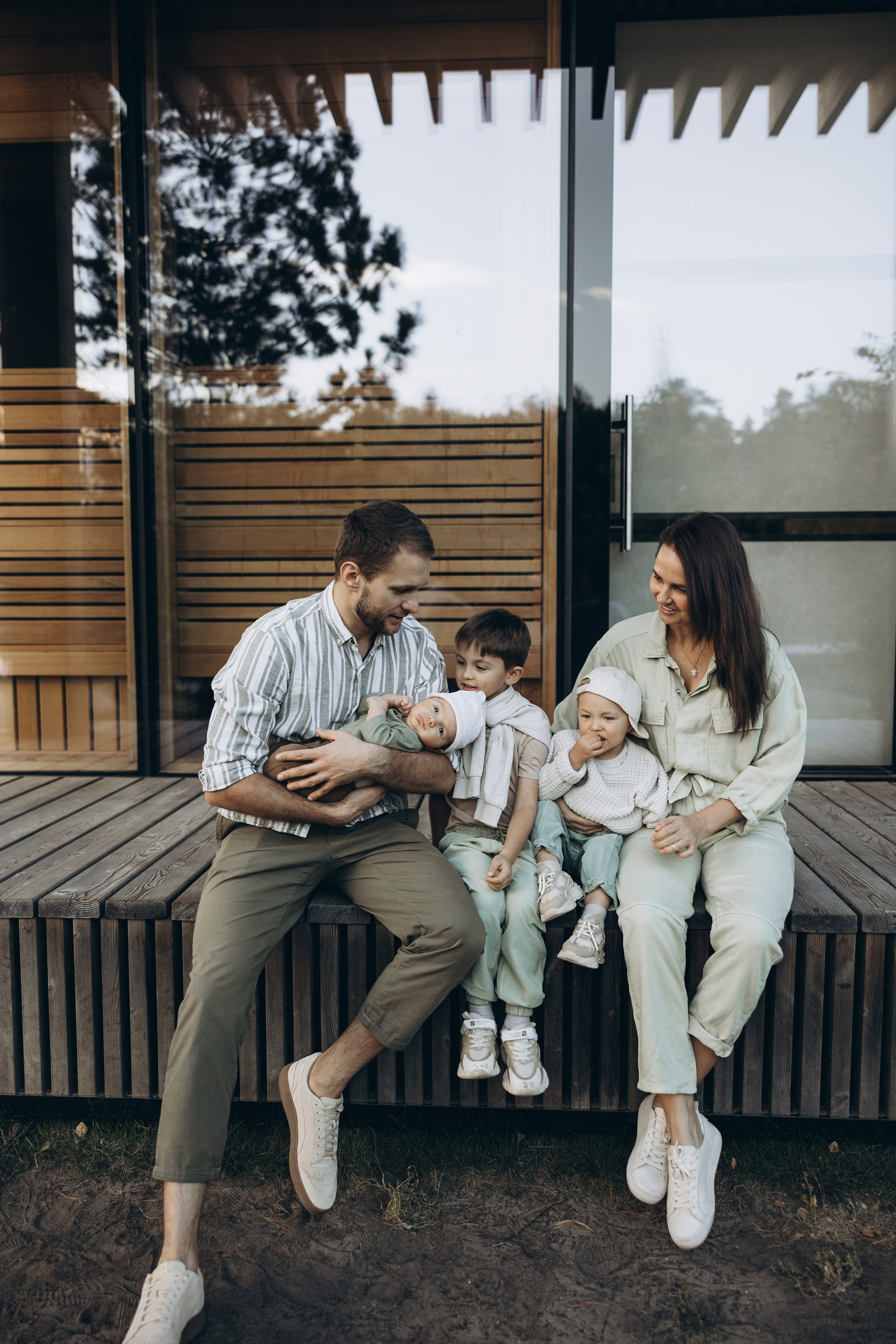 Екатерина, Ярослав, Артём, Макар и Демид. Семейный фотограф в Москве Виктория Ястребинская
