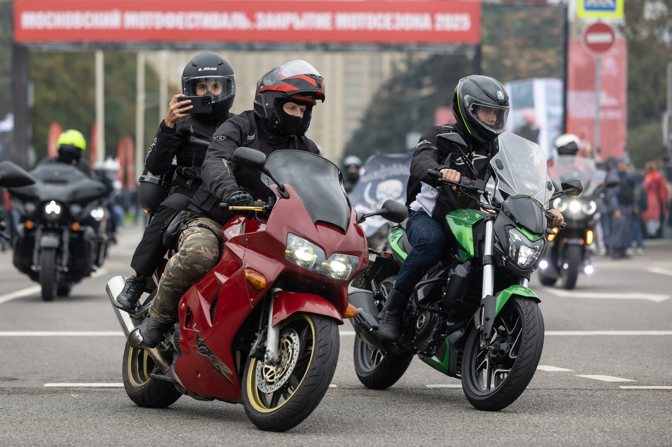 13-й Московский Мотофестиваль. Фотограф Владимир Охрименко