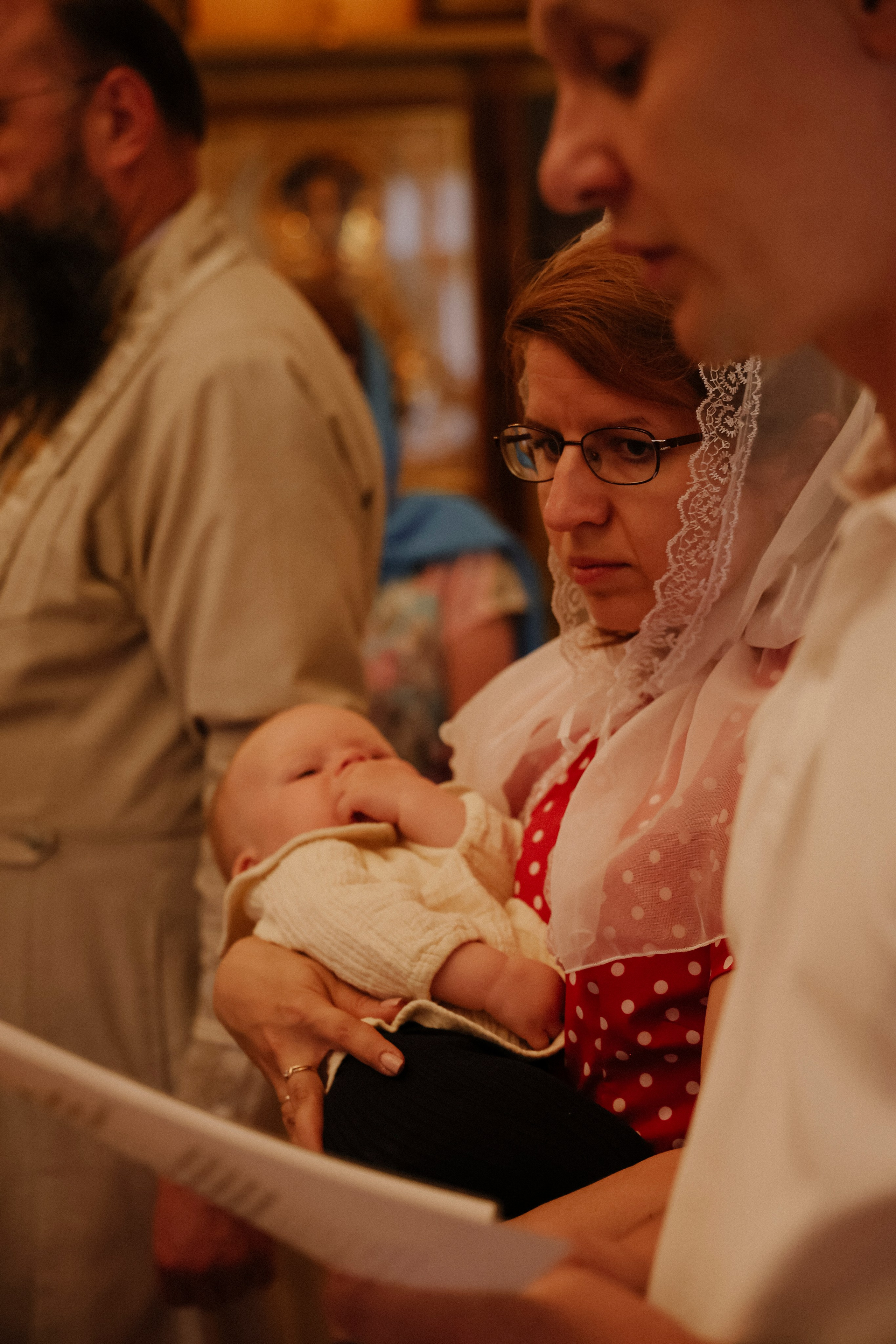 Крещение Анастасии. Фотограф новорожденных
