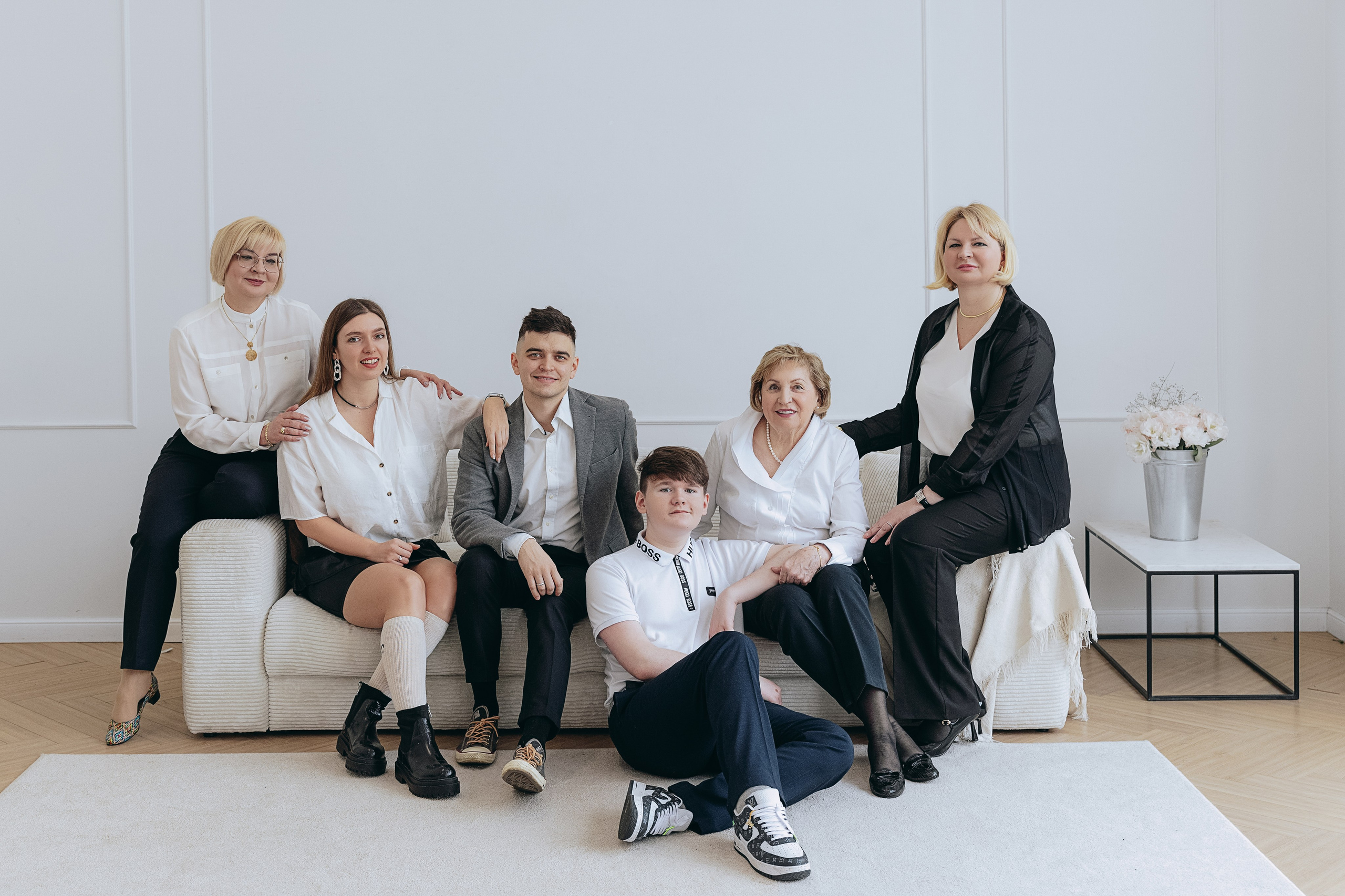 Юлия с родными. Семейный и портретный фотограф в Москве, Орехово-Зуево, Балашихе, Ногинске, Раменском