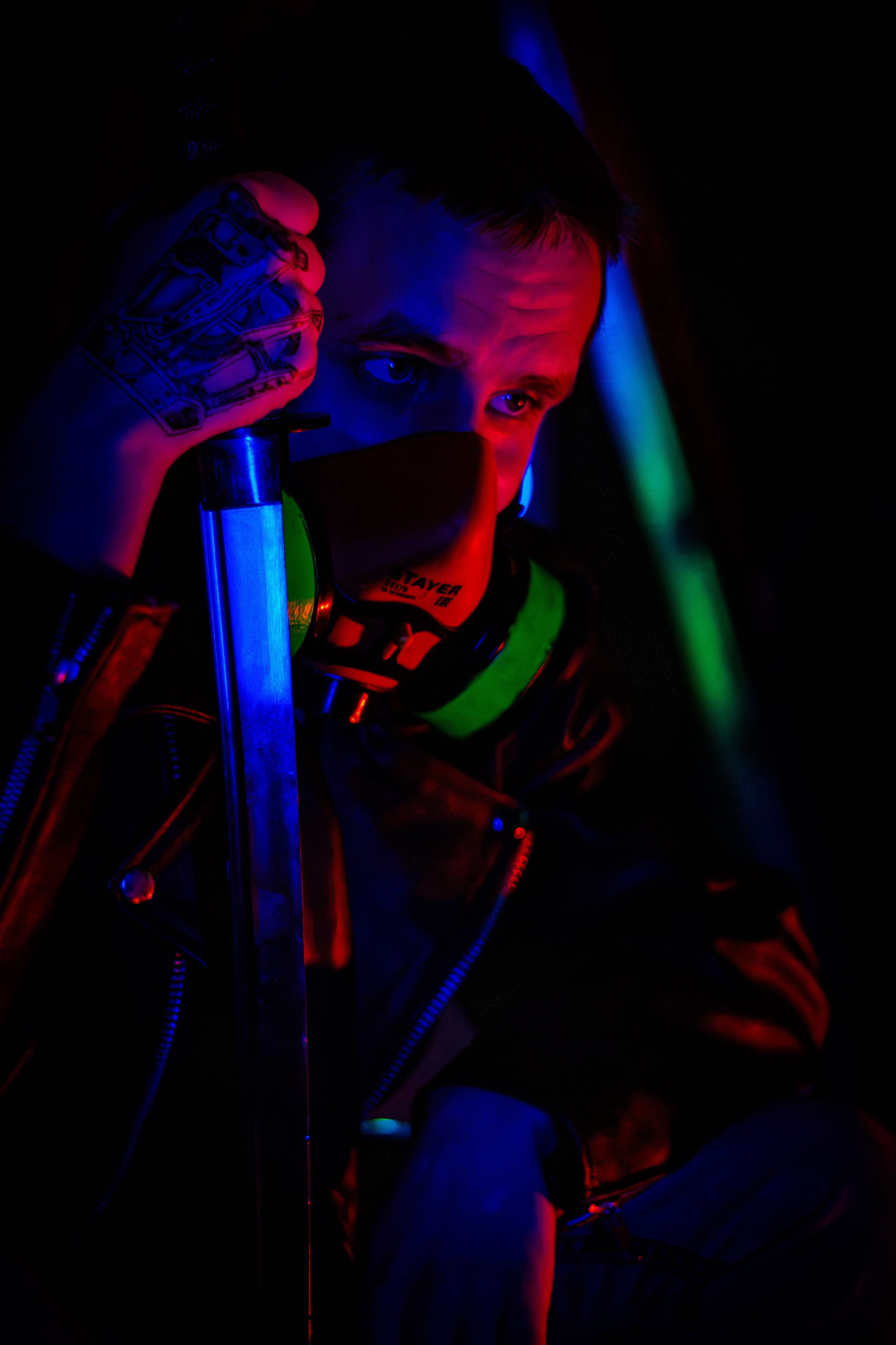 Фотосъёмка в стиле Киберпанк. Фотограф в Южно-Сахалинске Гусаков Евгений