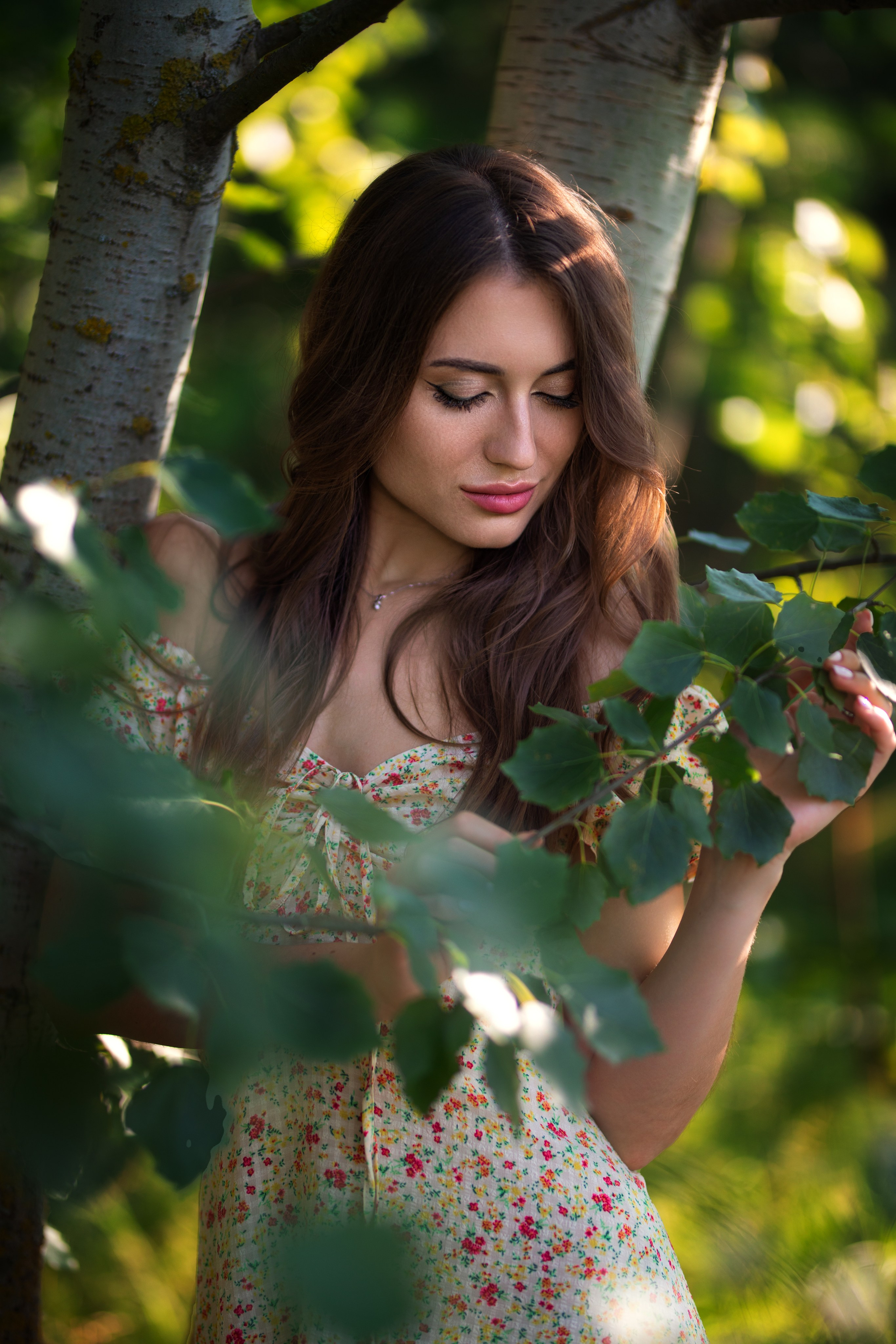 Летний фотосет с Анастасией в поле в формате для «себя»