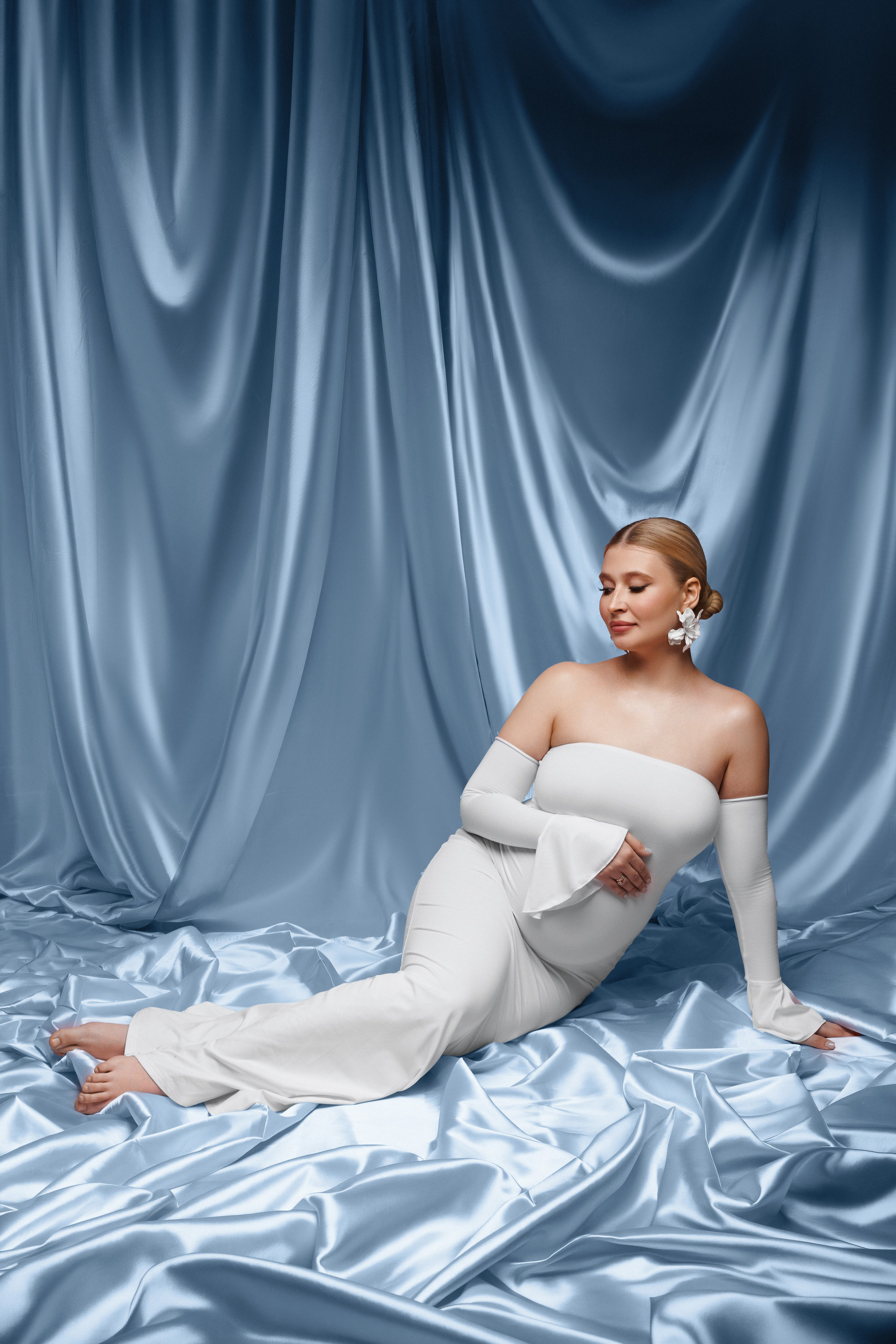 Прокат платьев для фотосессии беременности в Оренбурге