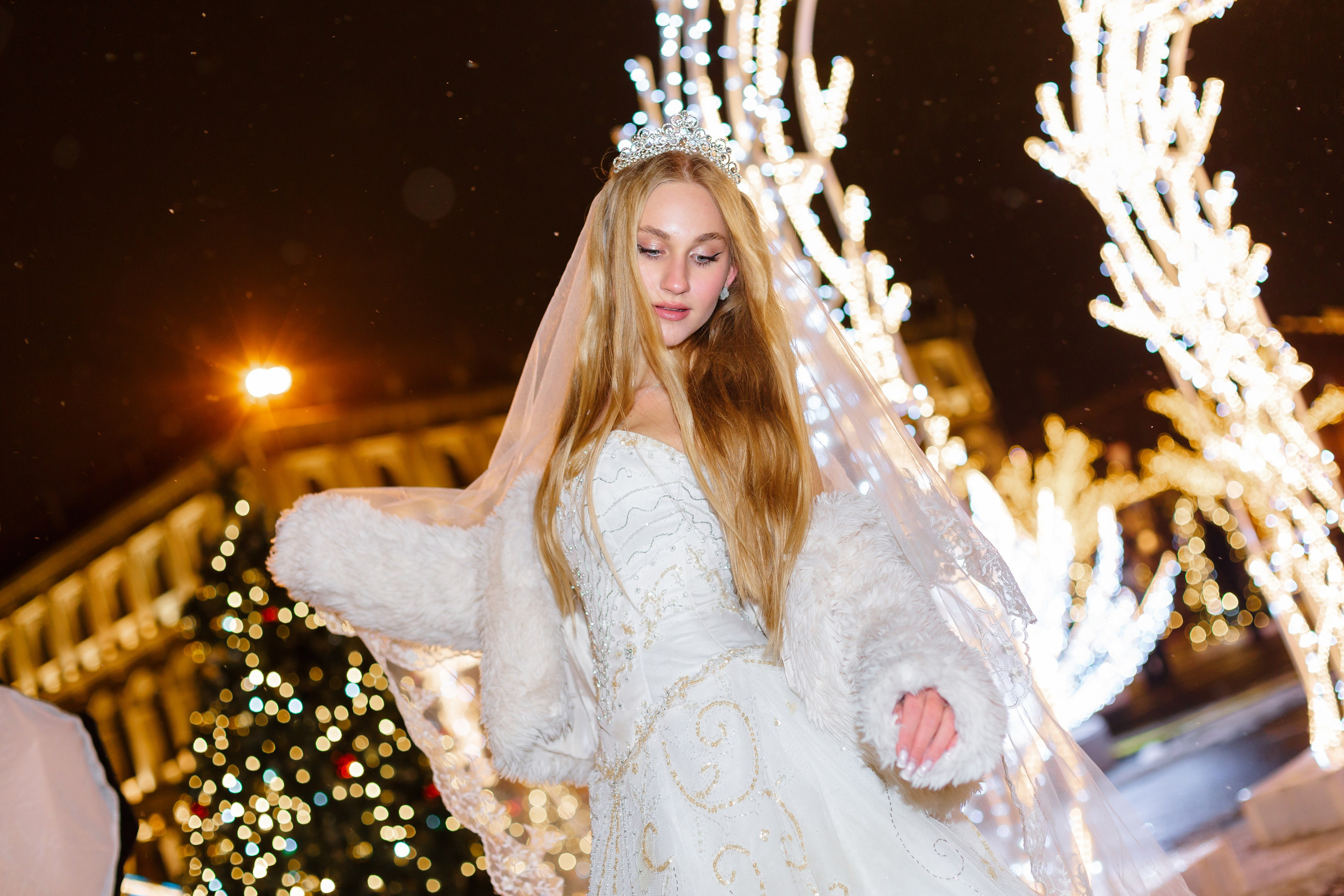 Прогулка по Новогоднему ночному Санкт- Петербургу. Свадебный и семейный фотограф Спб Бошман Ирина