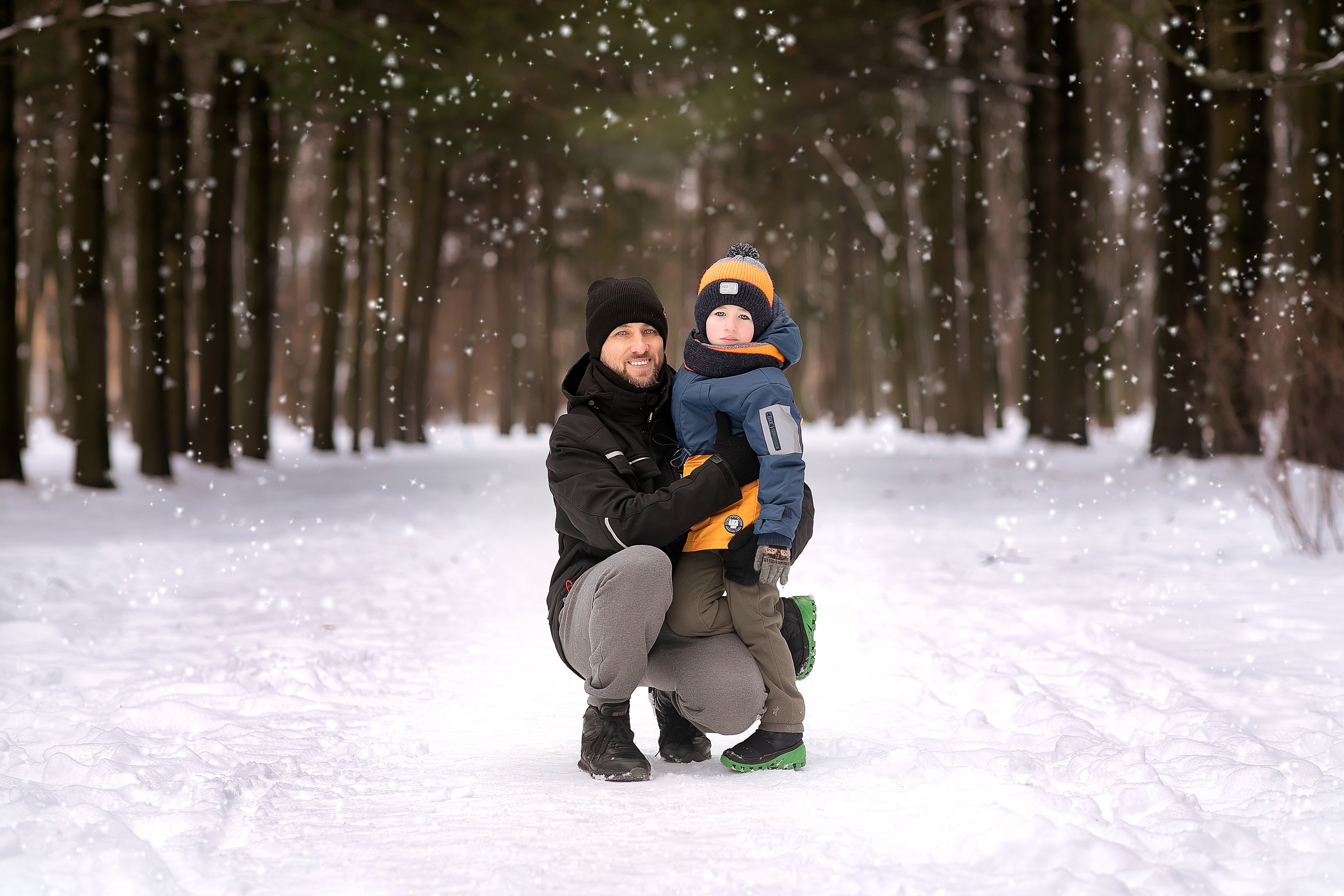 Семейная прогулка. Фотограф на крещение и венчание