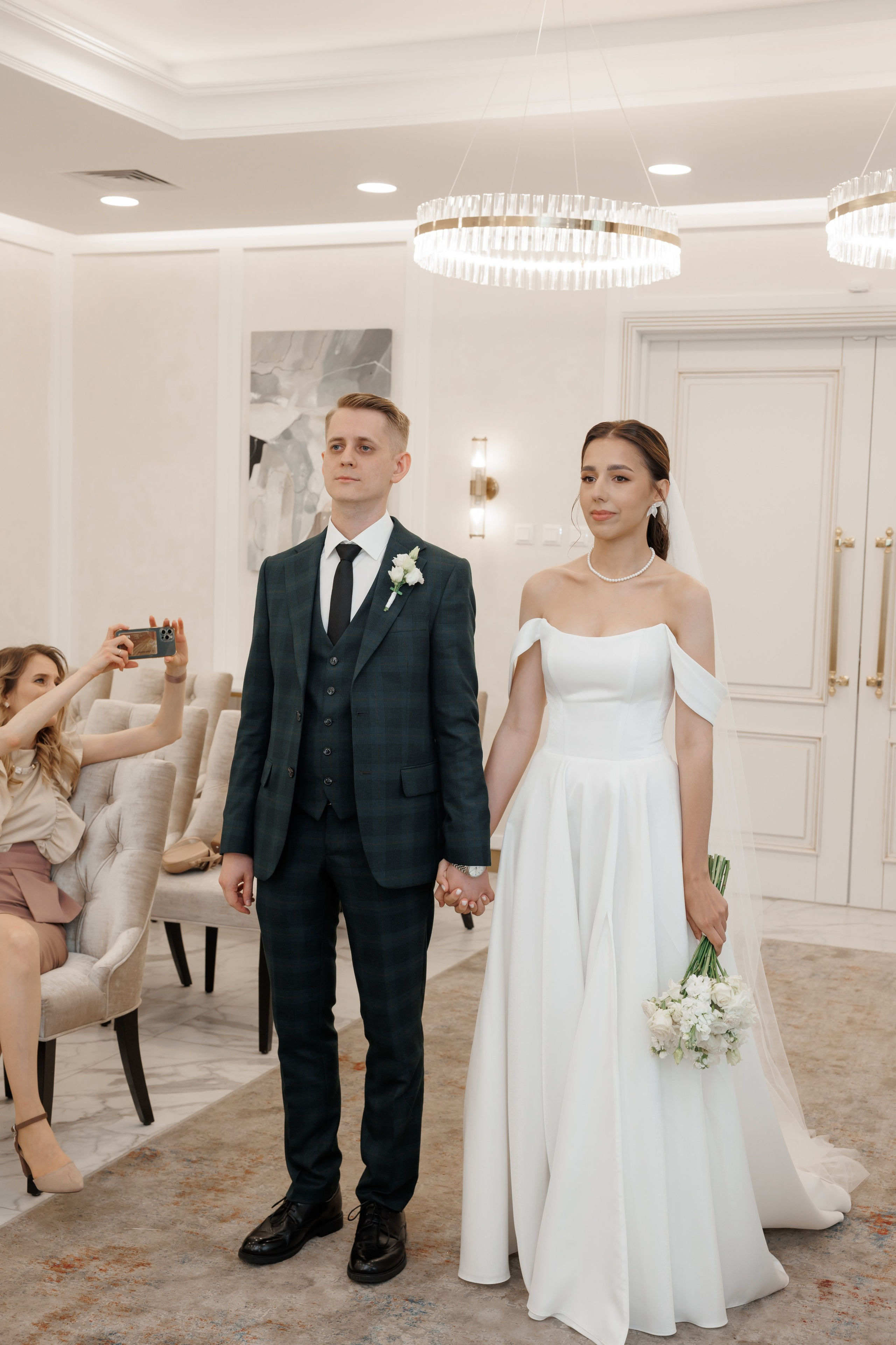 Регистрация в отеле Fish Point, ЗАГС Бутово, прогулка в Остафьево. Свадебный и репортажный фотограф (Москва, Королев и другие)