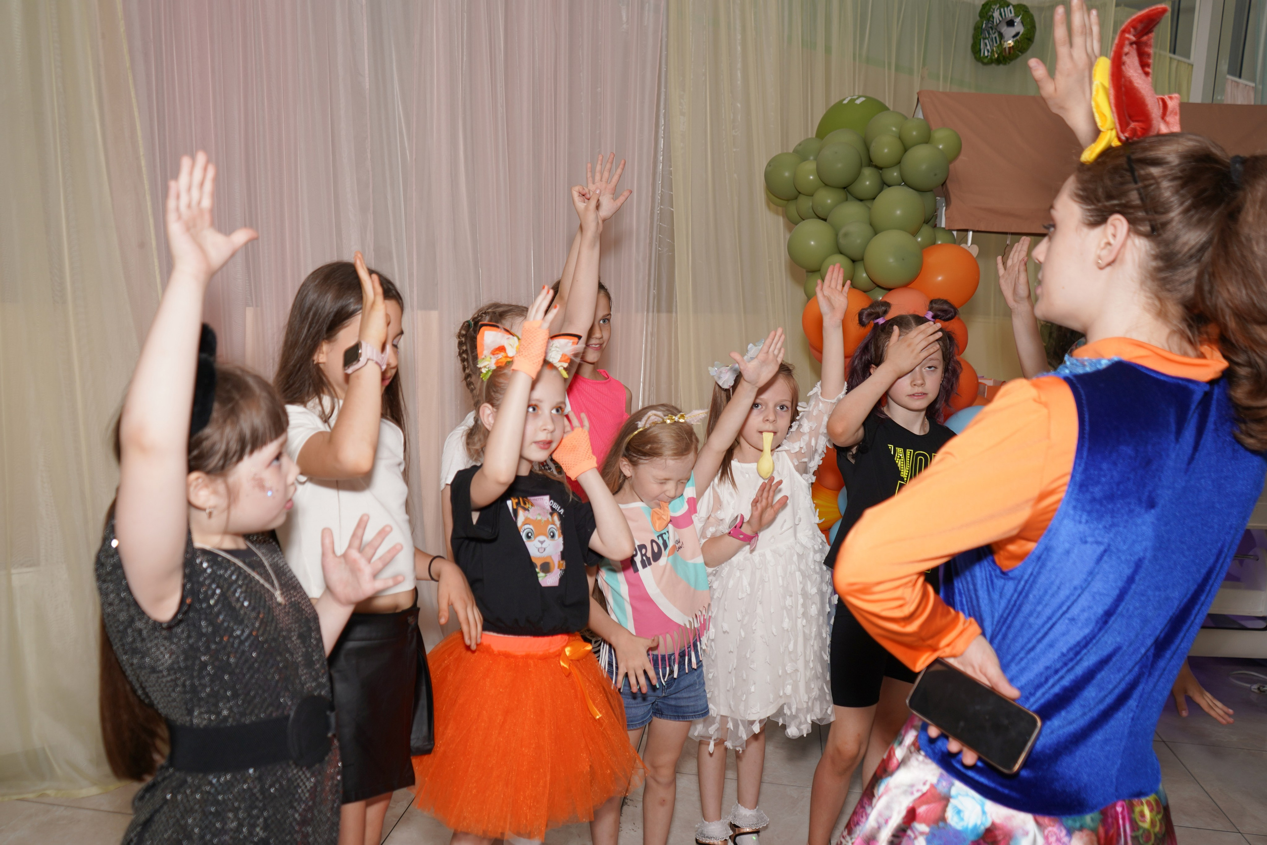 Детский день рождения 8 лет. Главная