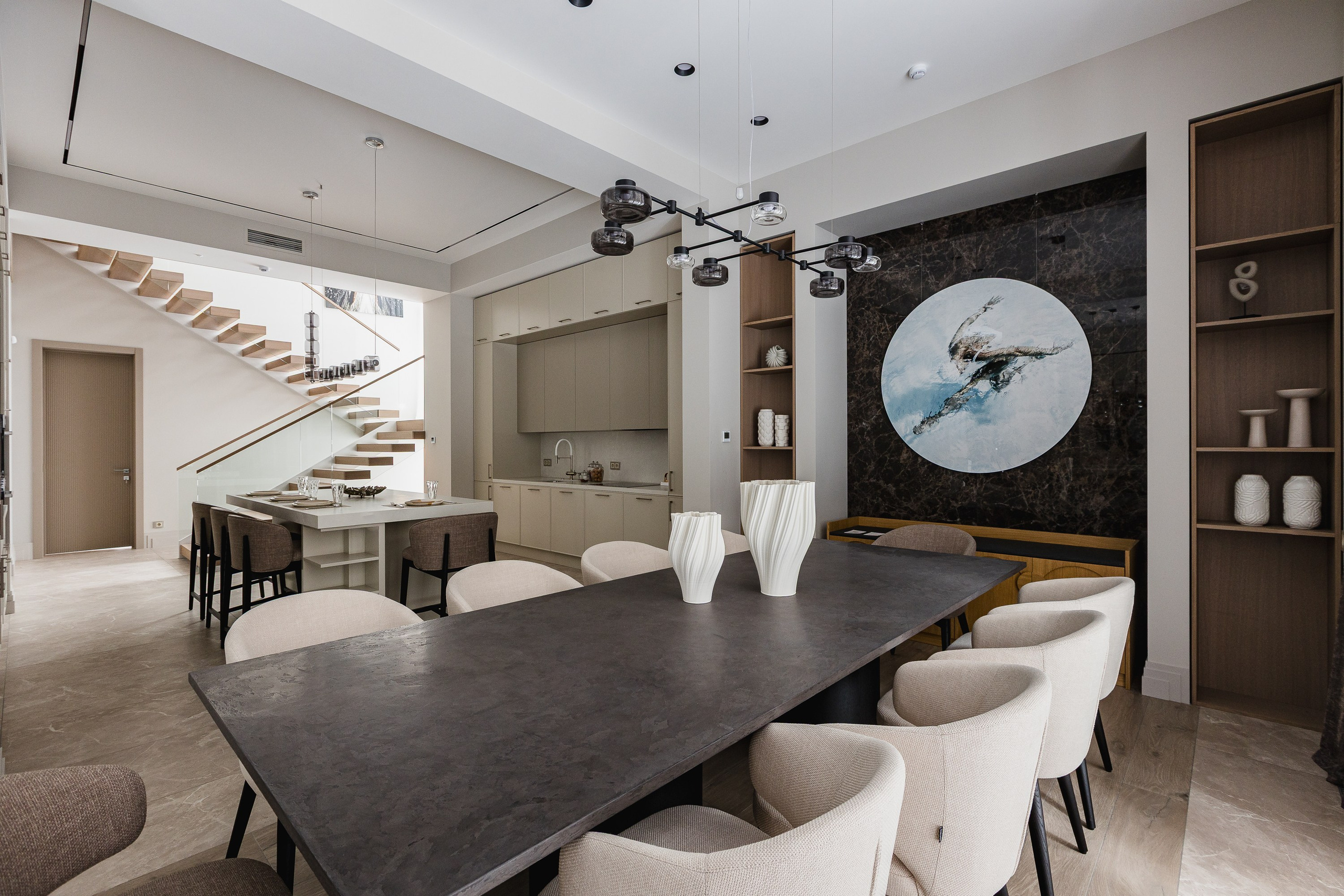 Дом в КП Маслово Парк. Интерьерный фотограф в Москве Роман Потапов