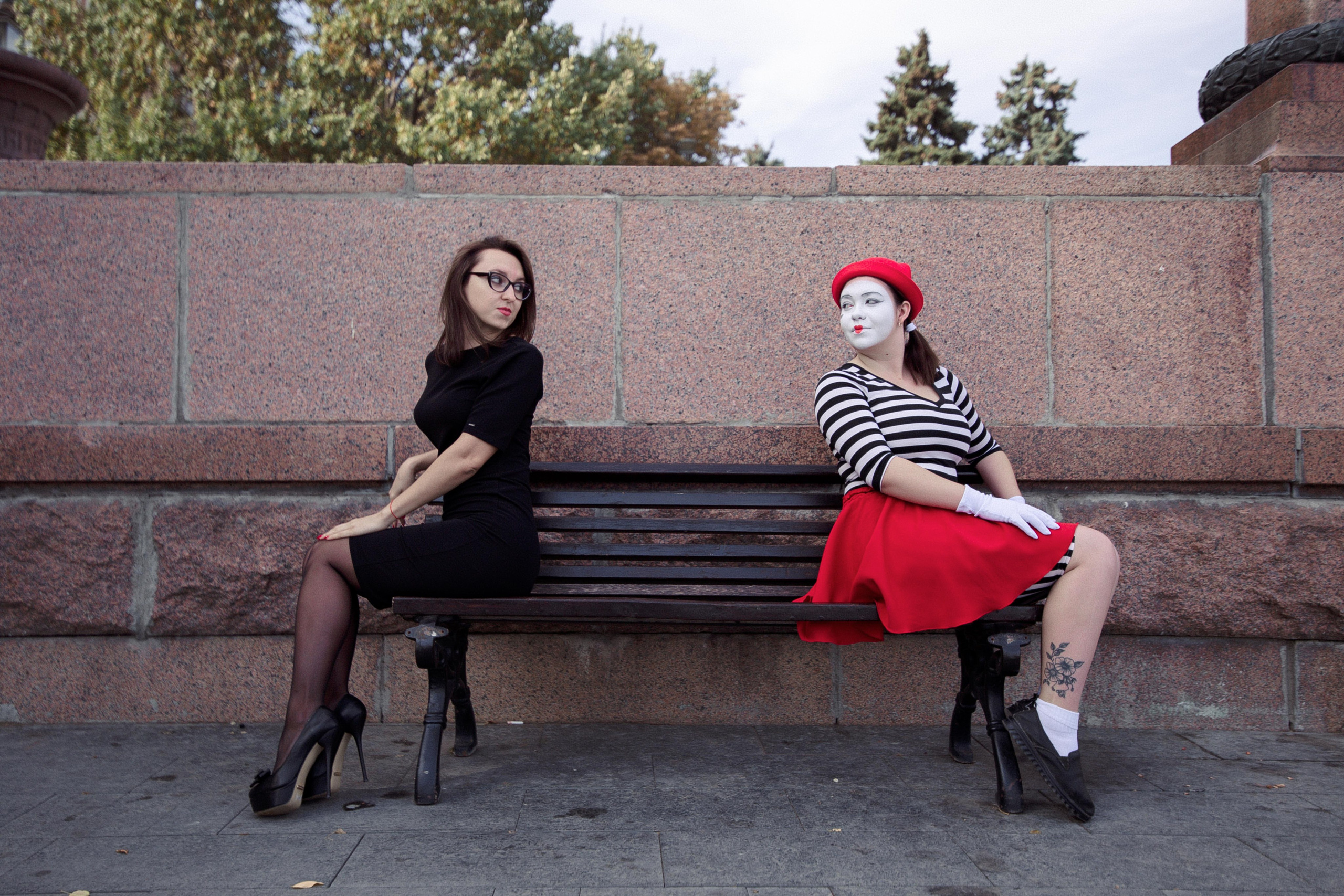 Мимы. Фотограф Крохин Олег