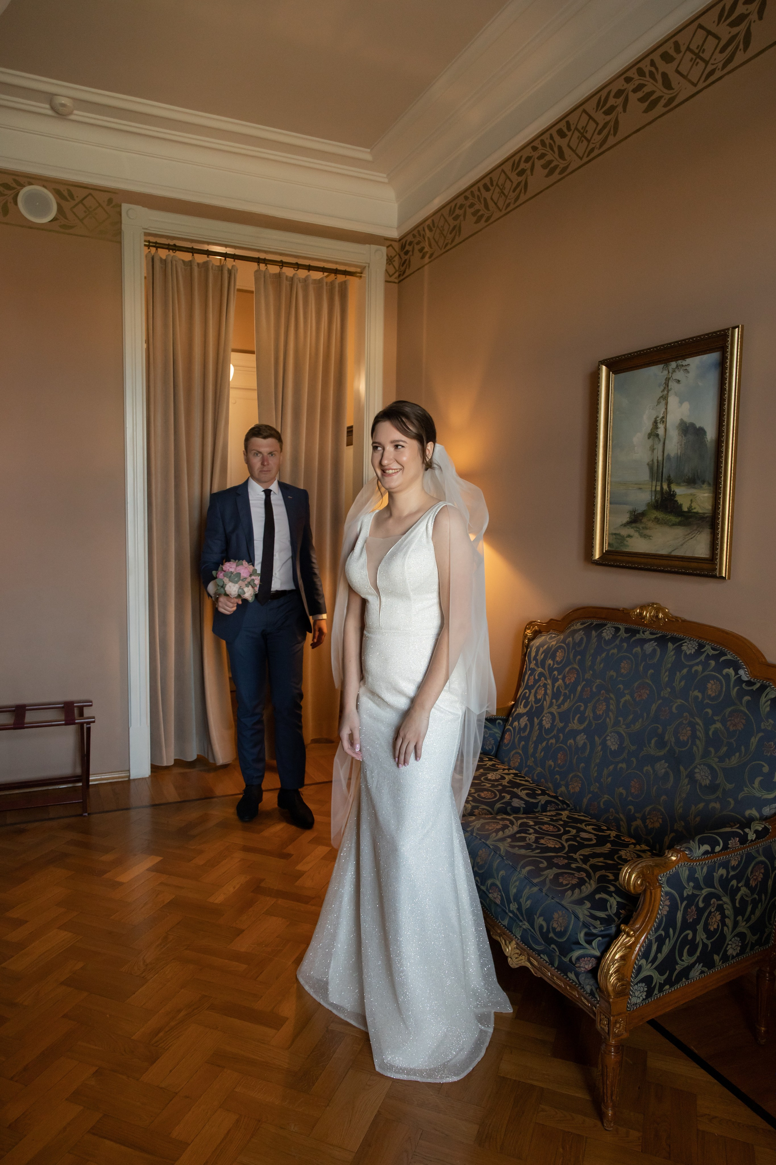 Татьяна и Антон, отель «Националь». Свадебный и репортажный фотограф (Москва, Королев и другие)