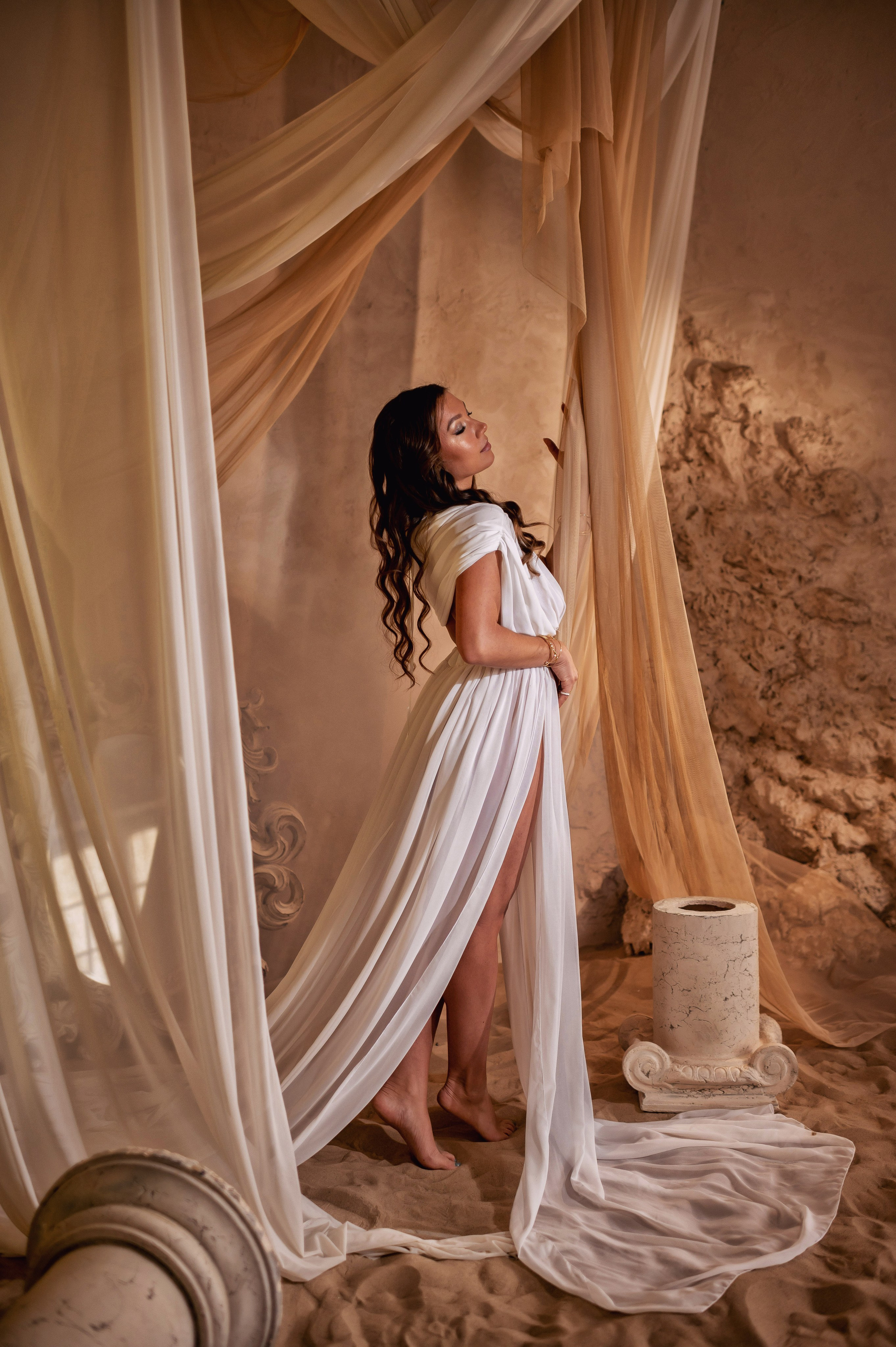 Образ греческой богини. Портретный, семейный и свадебный фотограф в Санкт-Петербурге и в Москве Ширяев Денис