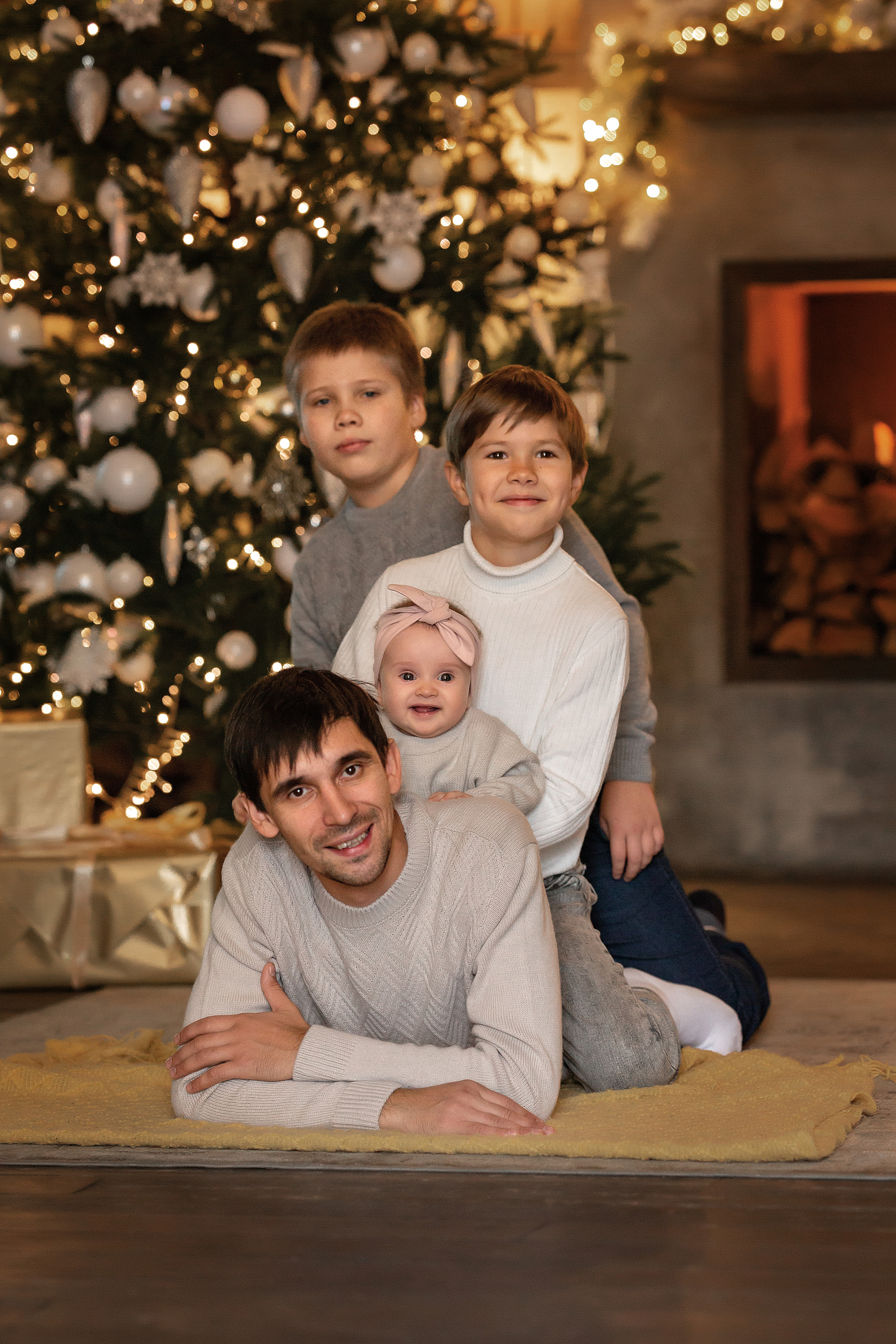 🎄Новогодняя фотосессия. Семейный и детский фотограф в Москве Орешина Юлия