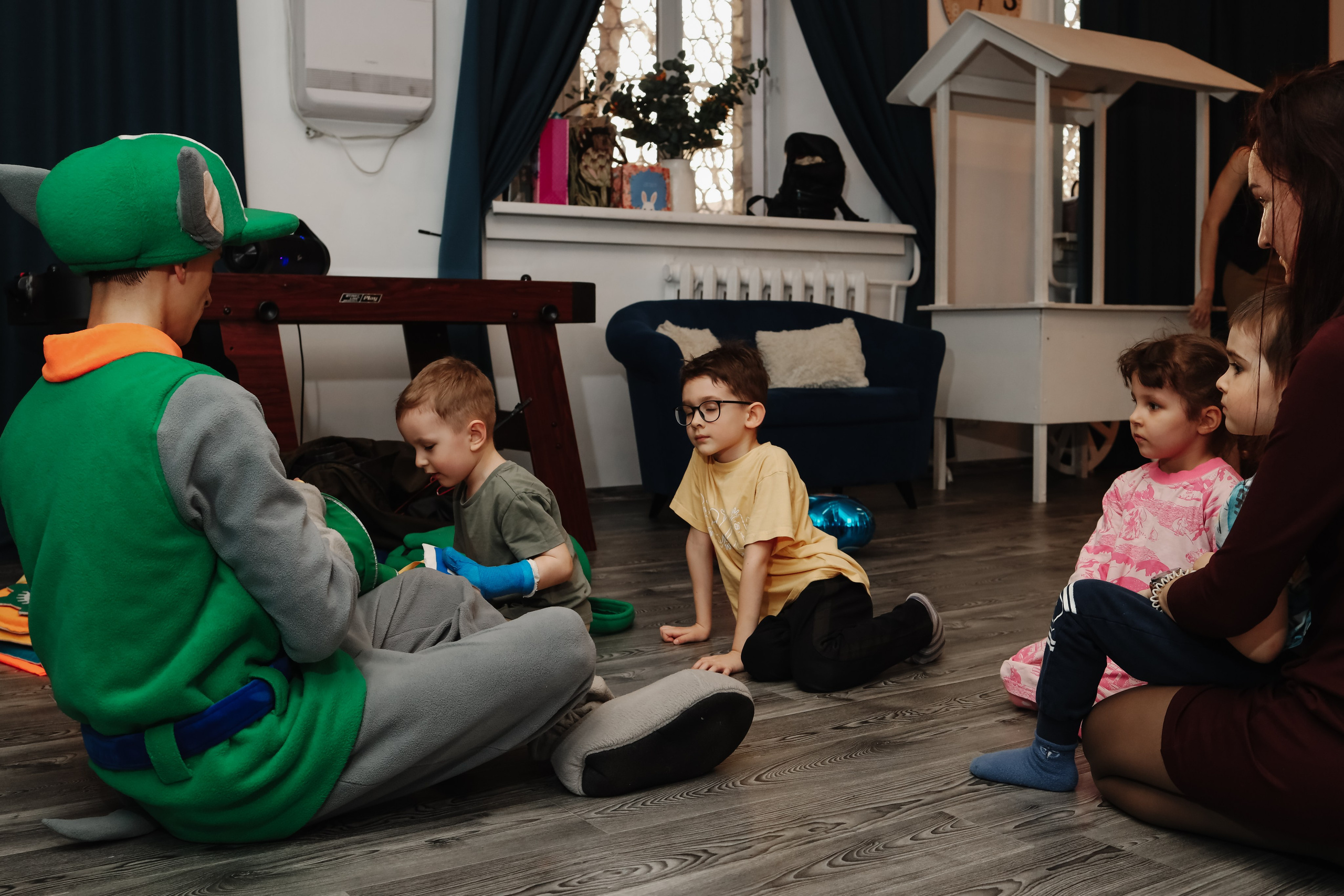 Андрюше 4 годика. Фотограф Новосибирск