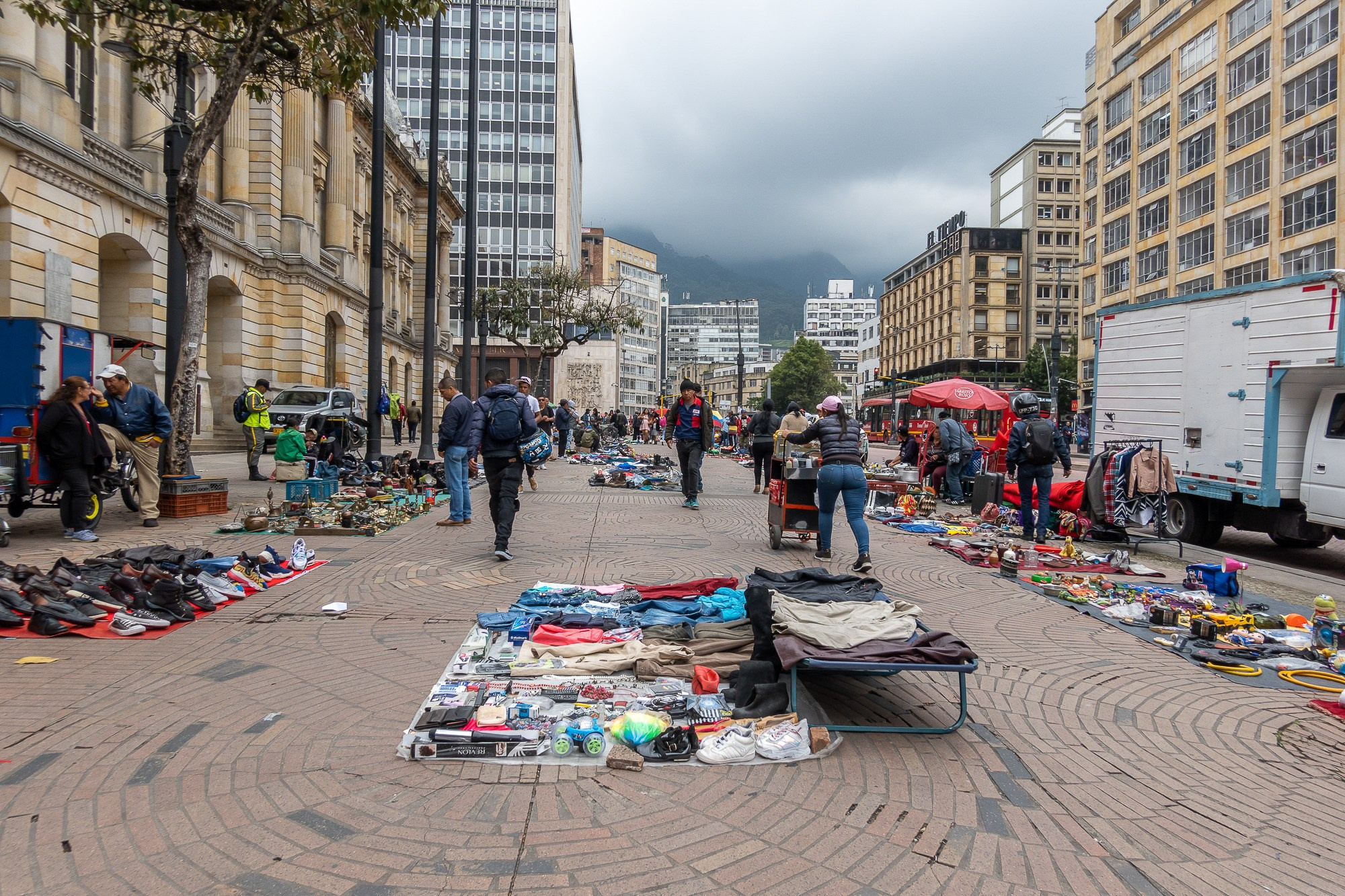 Богота, столица Колумбии. Bogotá, the capital of Colombia. Фотограф Алексей Скоробогатько