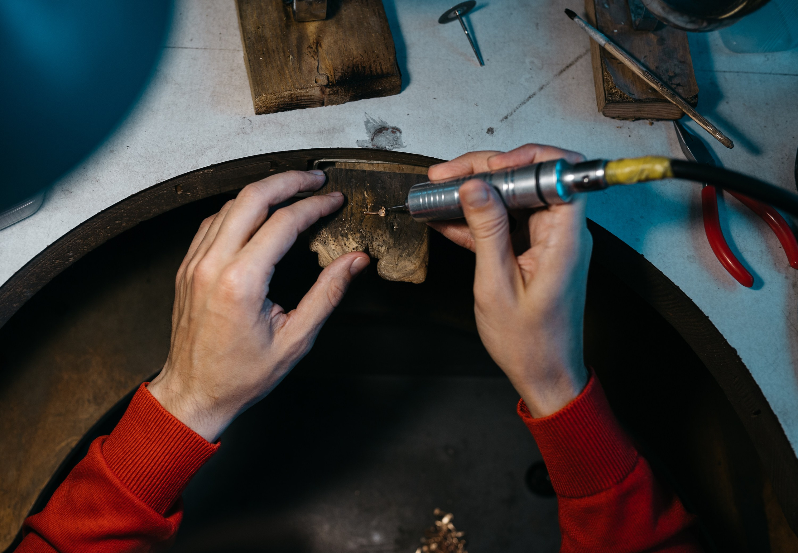 Промышленный репортаж ювелирного производства. Фотограф Олег Сотник