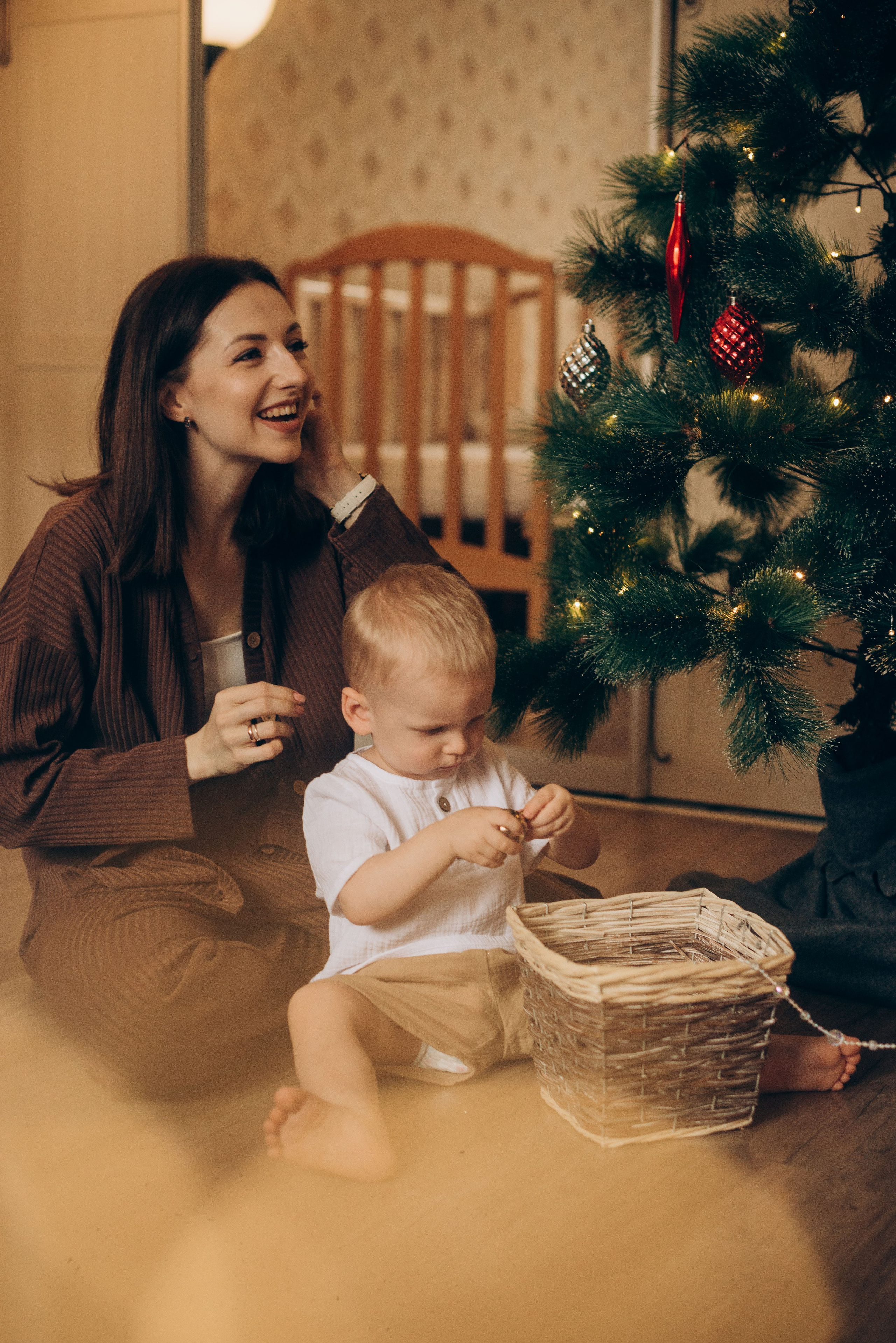 Домашние новогодние истории. Семейный фотограф в Домодедово и Москве Елена Пичугина