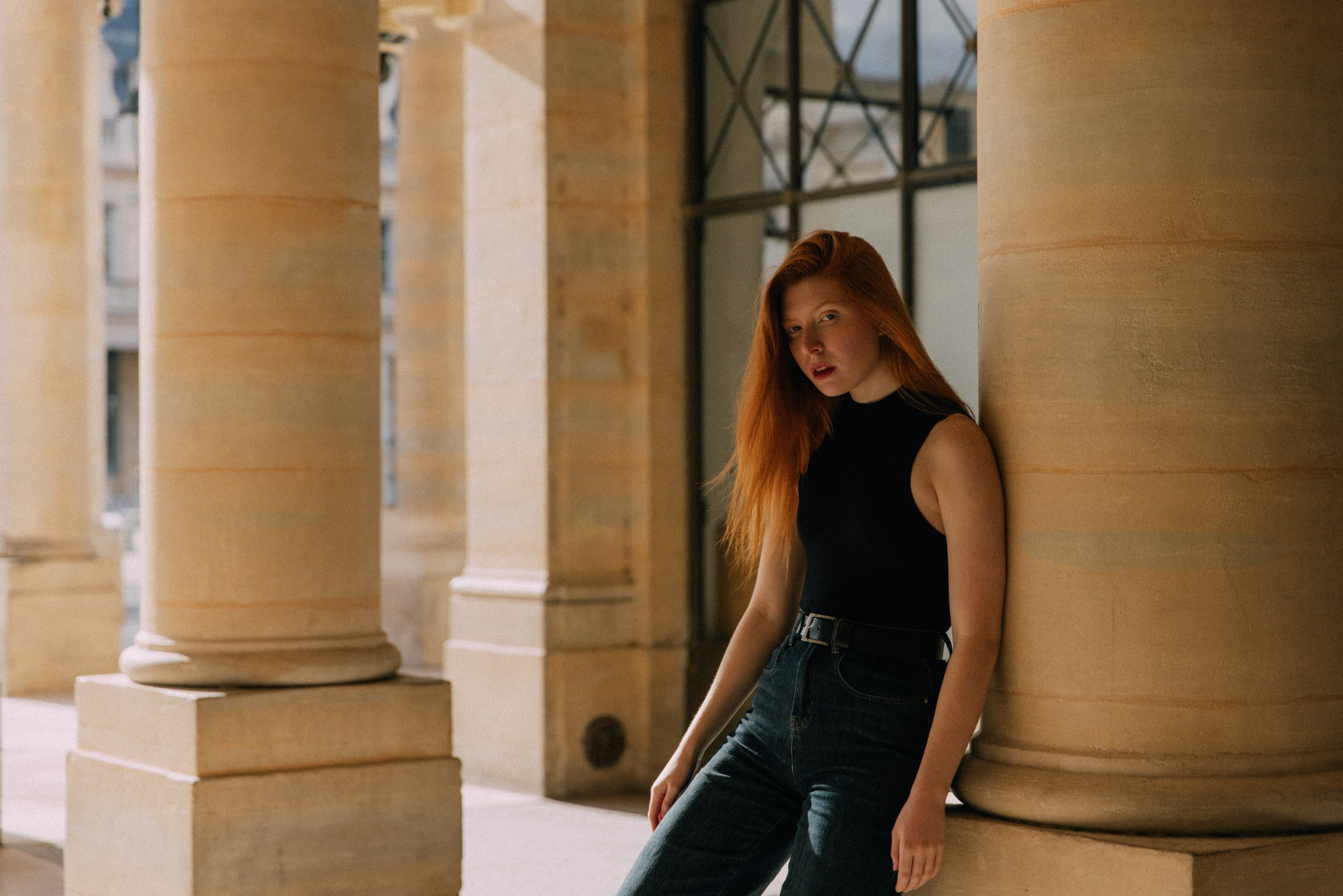 Autumn light. Photographer in Paris
