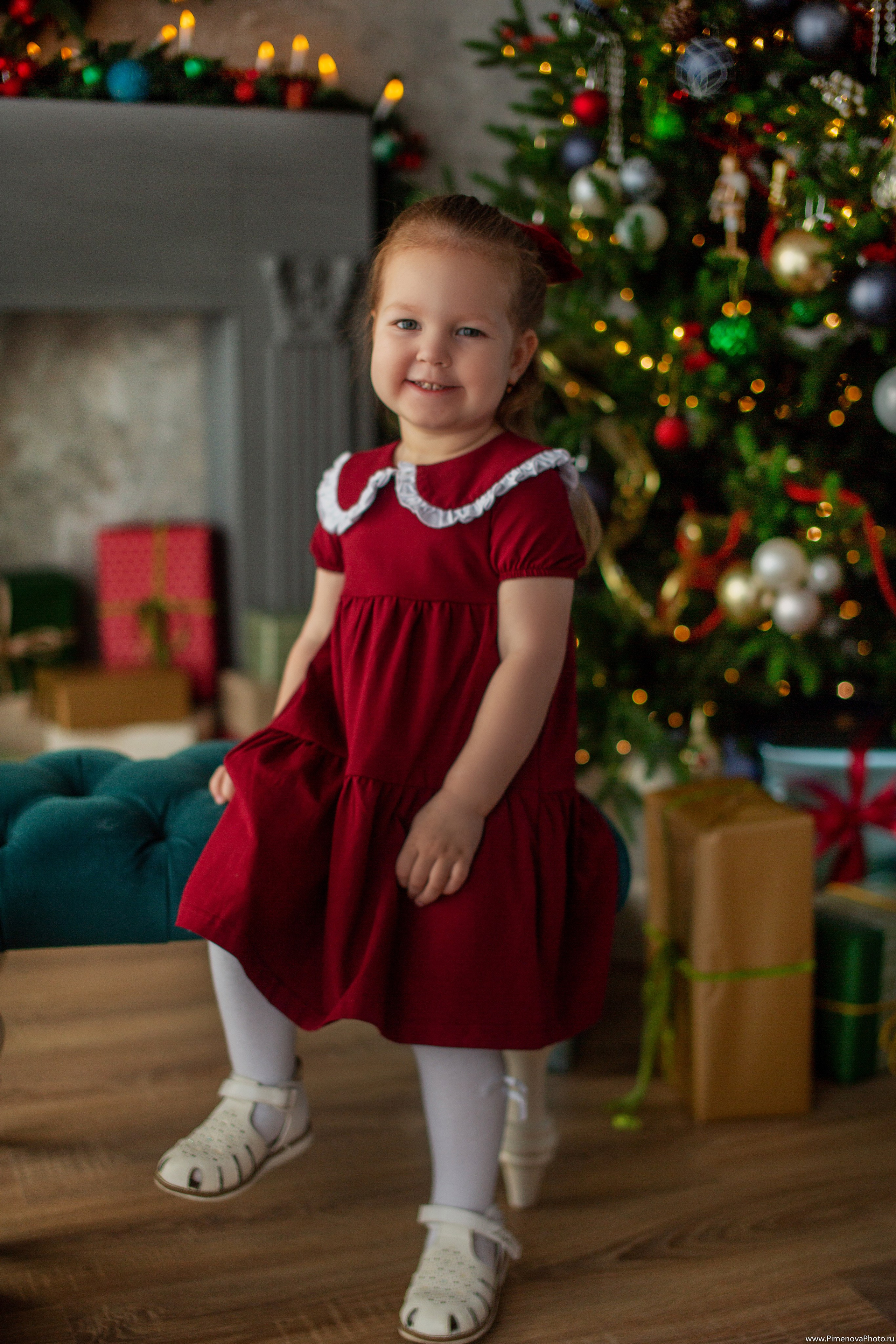 Новогодняя сказка Есении, 2024. Семейный и детский фотограф в Петрозаводске