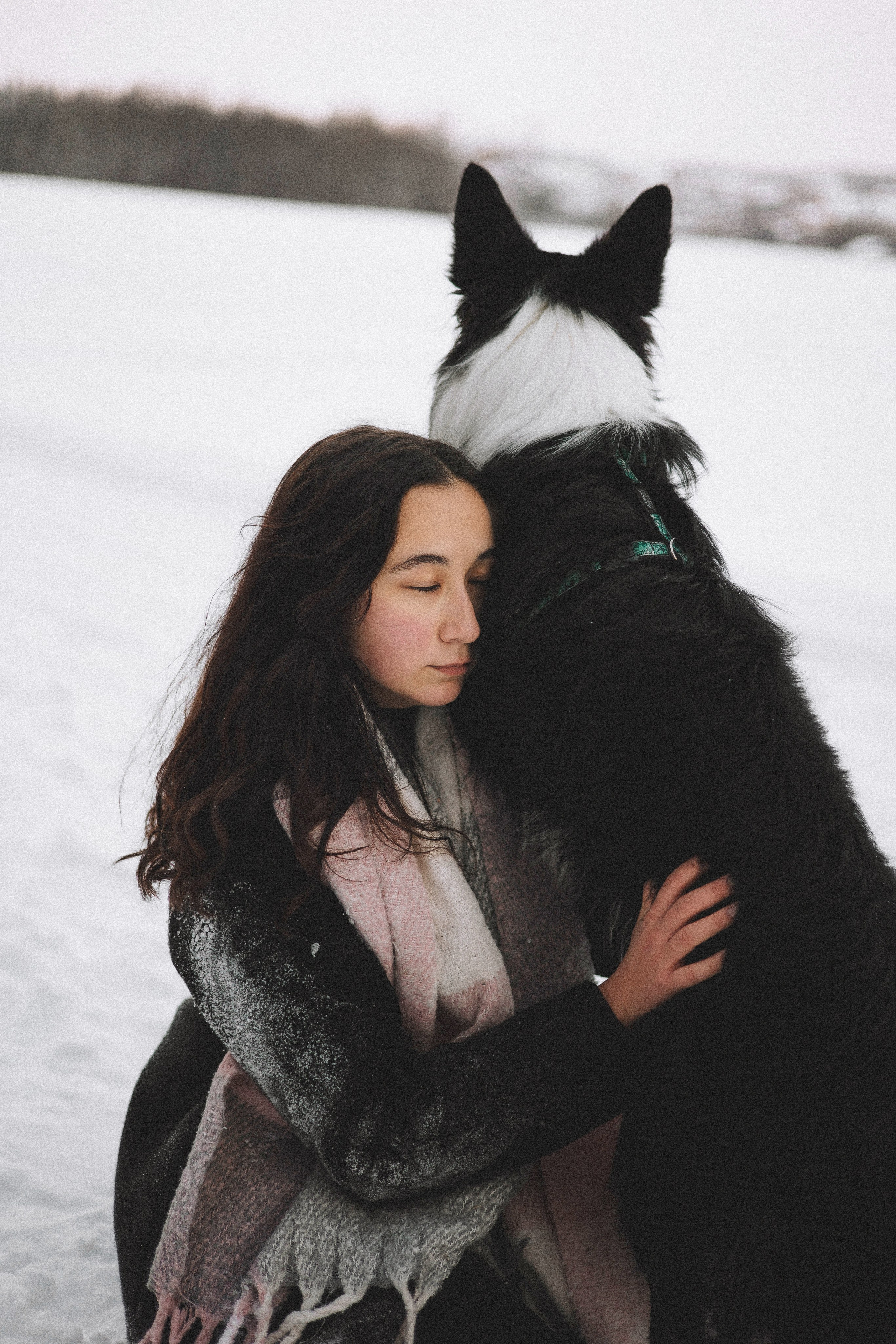 Алина и Найт. Фотограф-анималист Богданова Полина