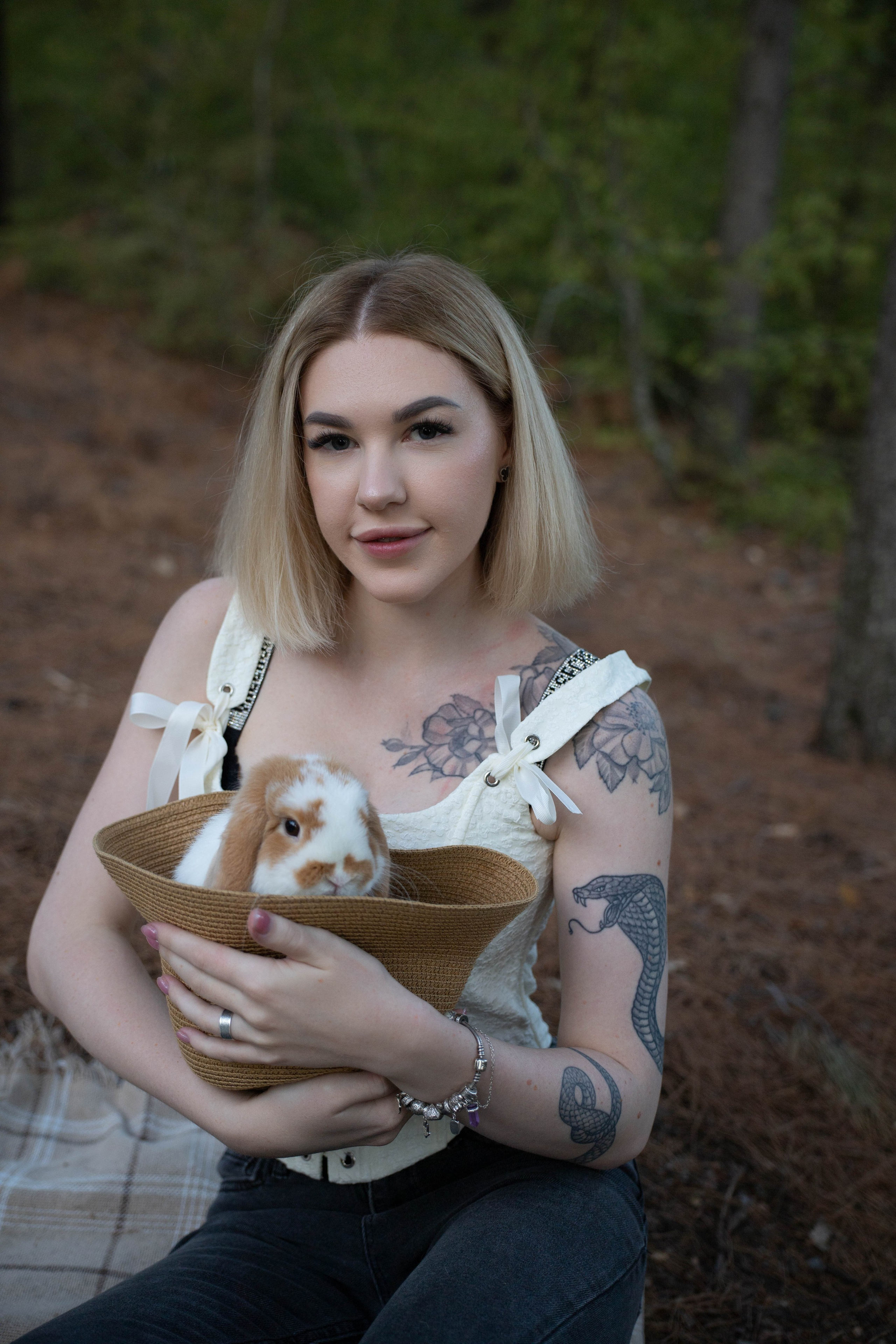 Фотосессия выездная «Кролик». Фотограф в Крыму Татьяна Барицкая ЕНОТИКА
